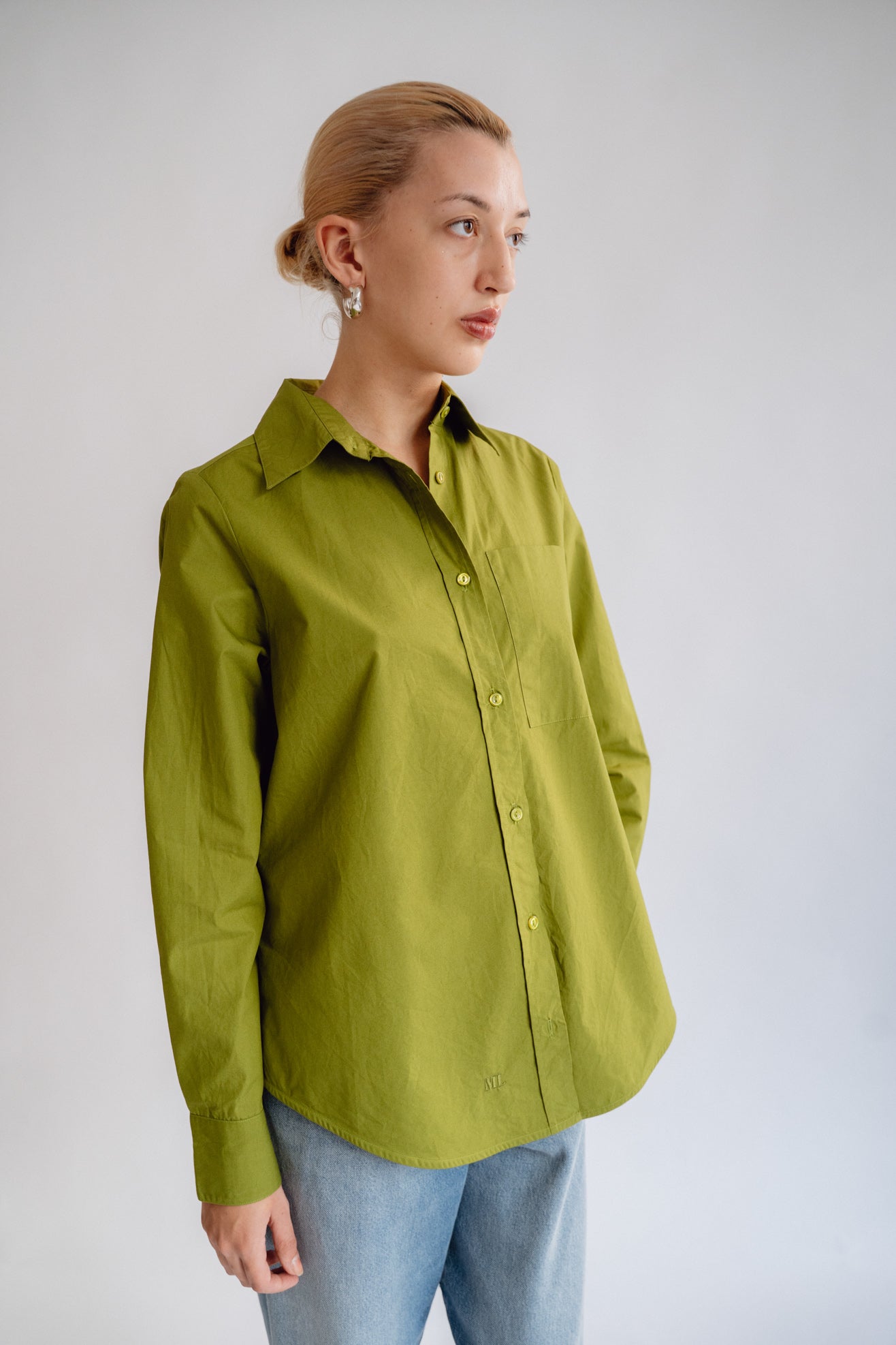 MR. LARKIN, Power Shirt, Olive