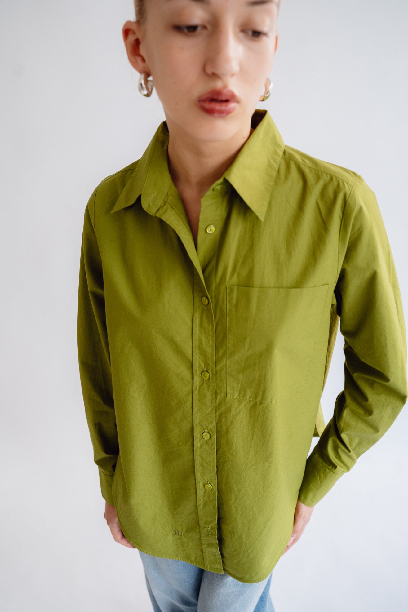MR. LARKIN, Power Shirt, Olive