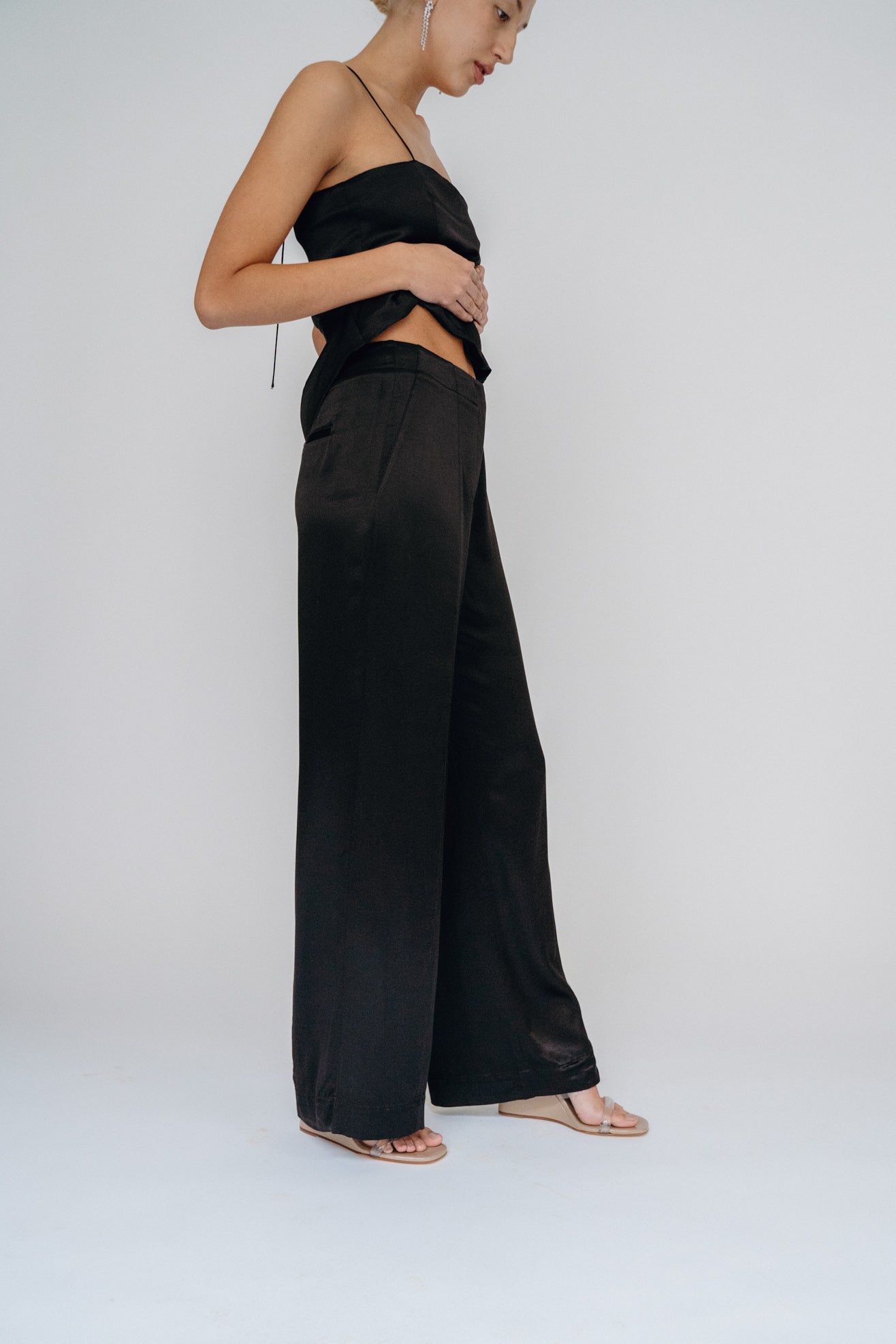 MR. LARKIN, Charlie Pants, Black