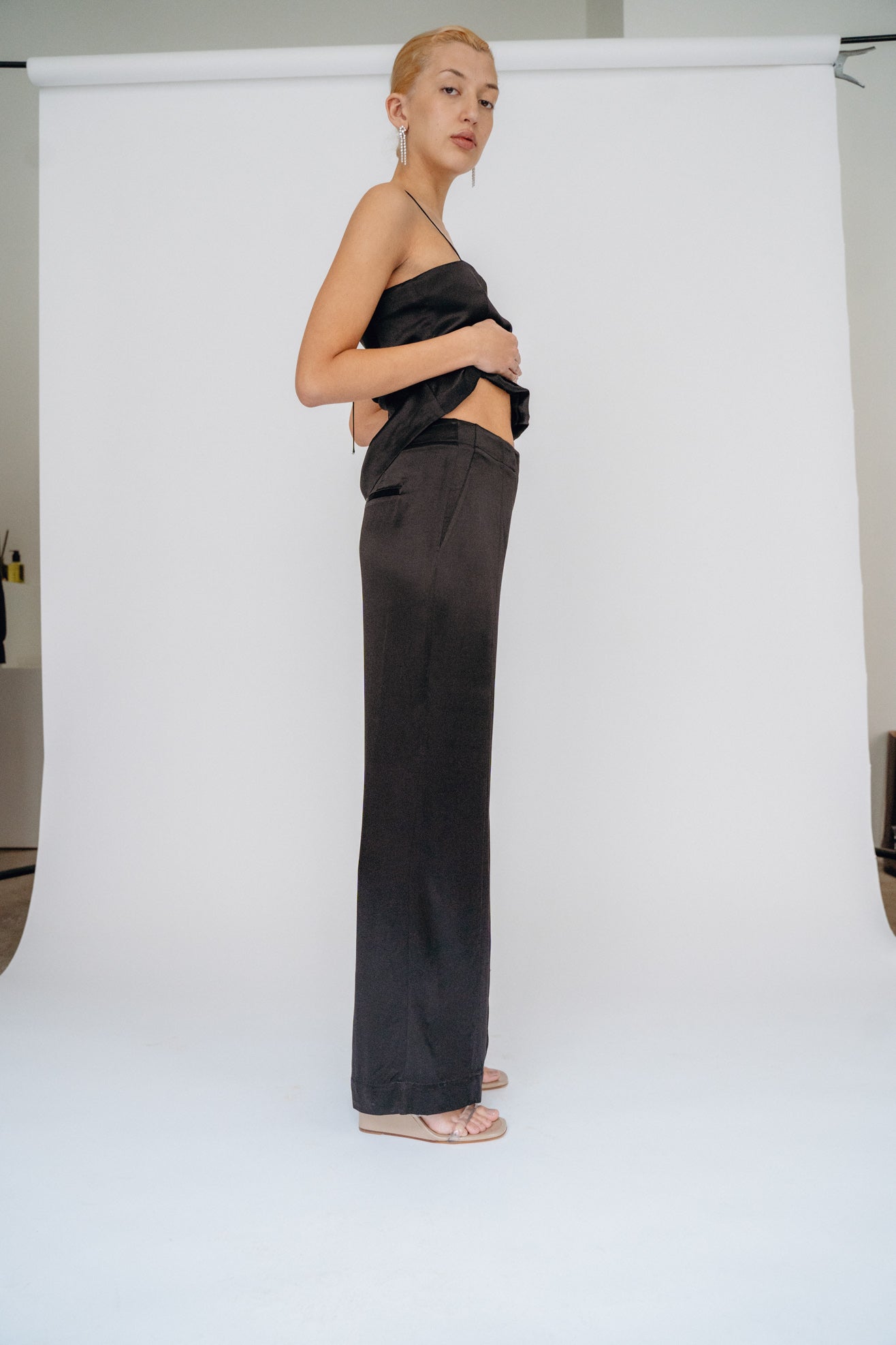 MR. LARKIN, Charlie Pants, Black