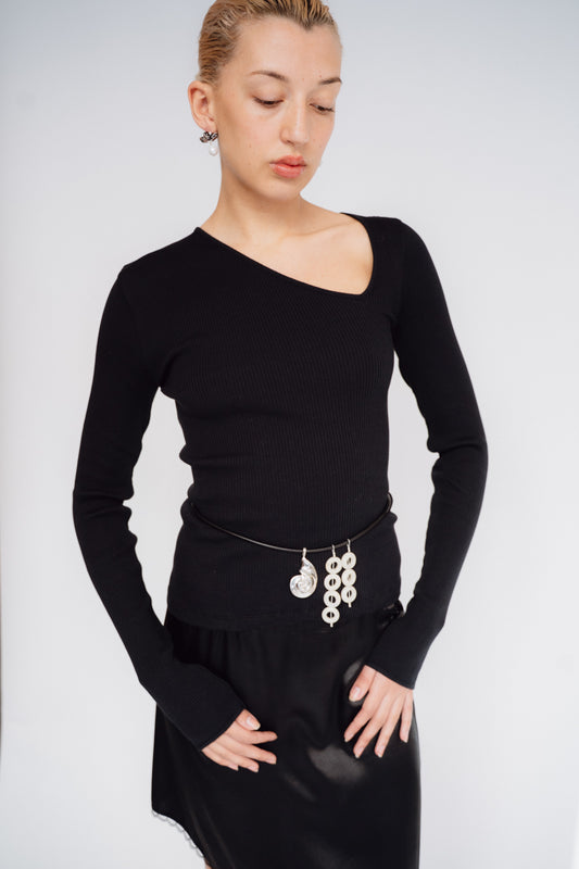 OPÉRASPORT, Eve Seamless Top, Black