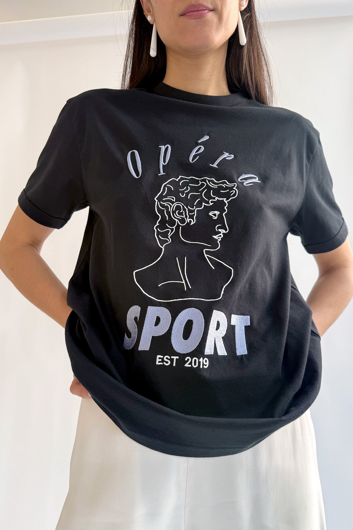 OPERASPORT, Nico Unisex Tee, Black