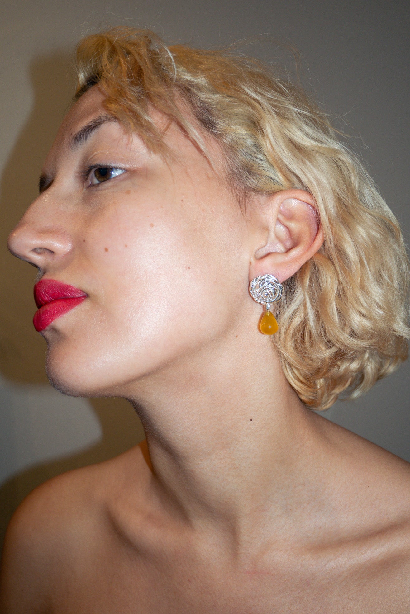 CORALI, Breton Sunflower Earrings