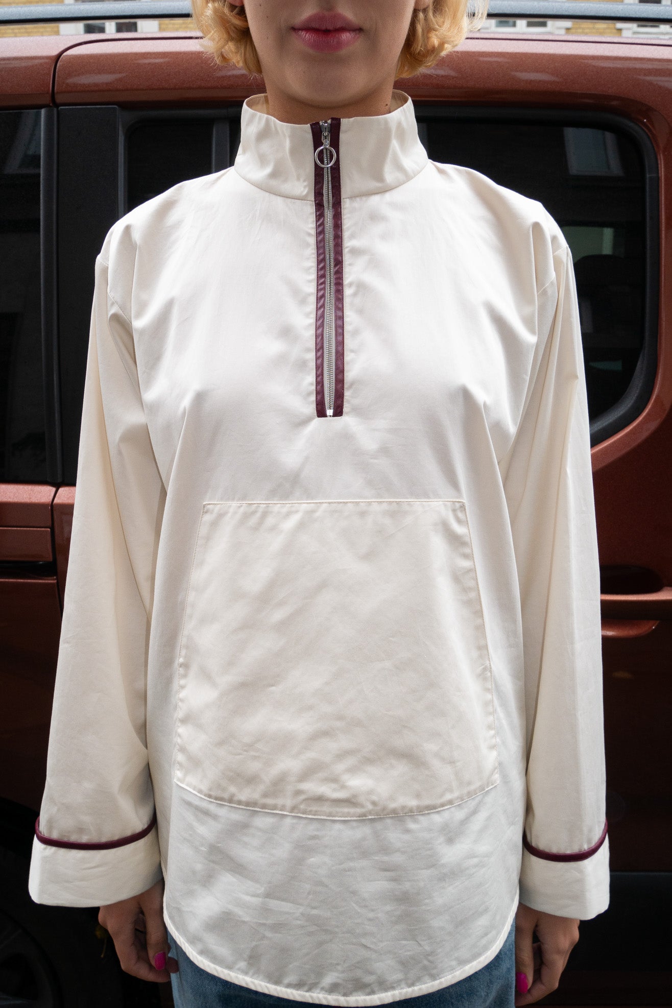 MR. LARKIN, Jade Pullover, Off White