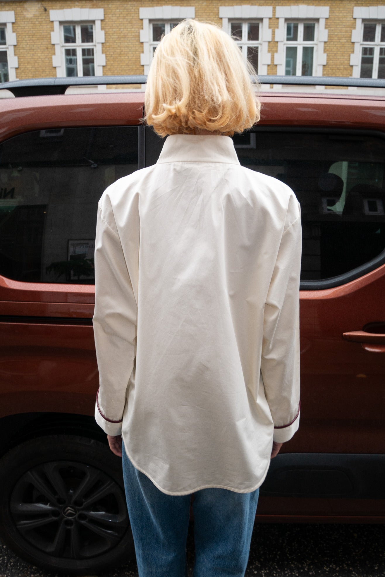 MR. LARKIN, Jade Pullover, Off White