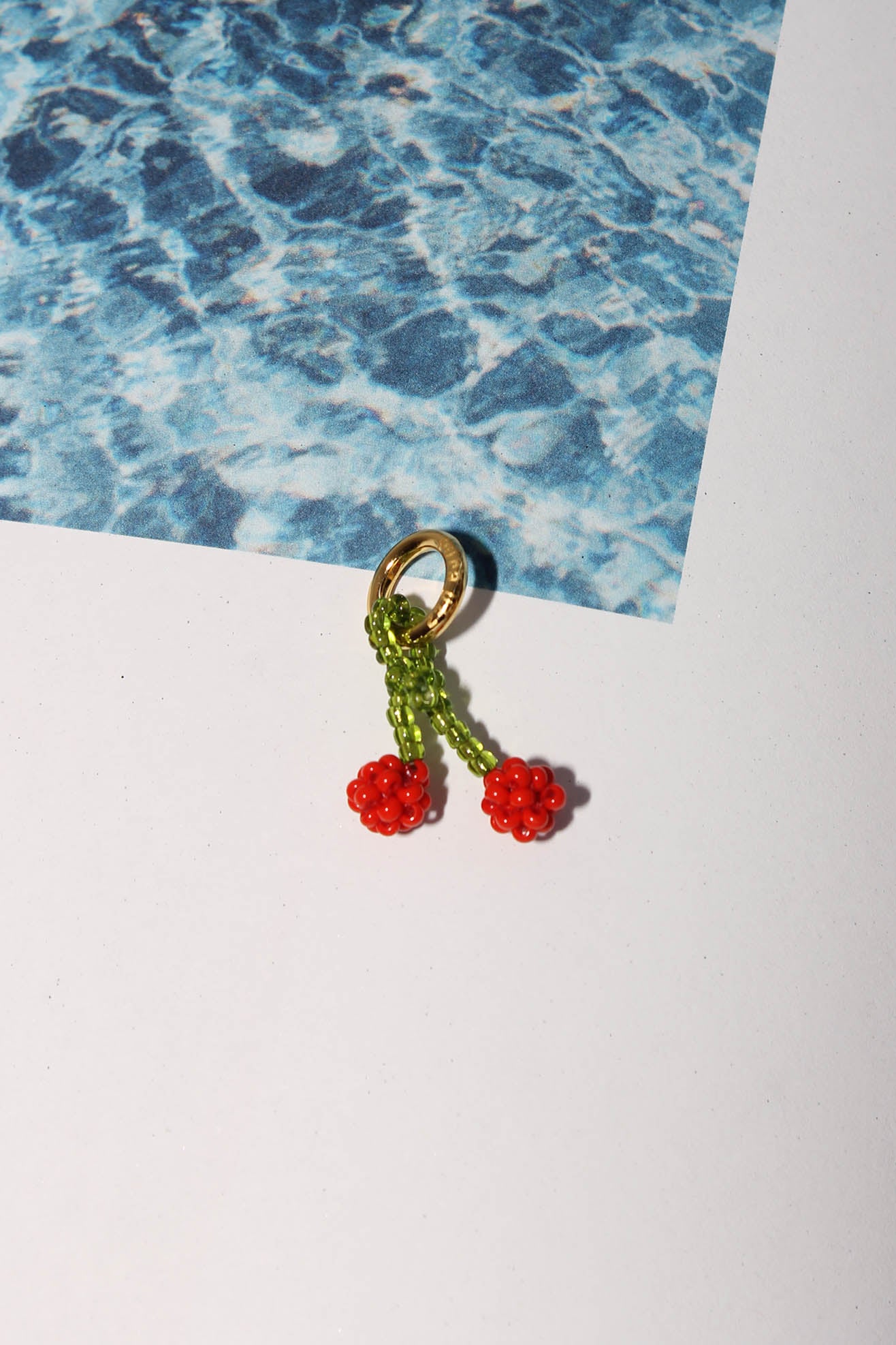 PURA UTZ, Mini Beaded Charm Pendant
