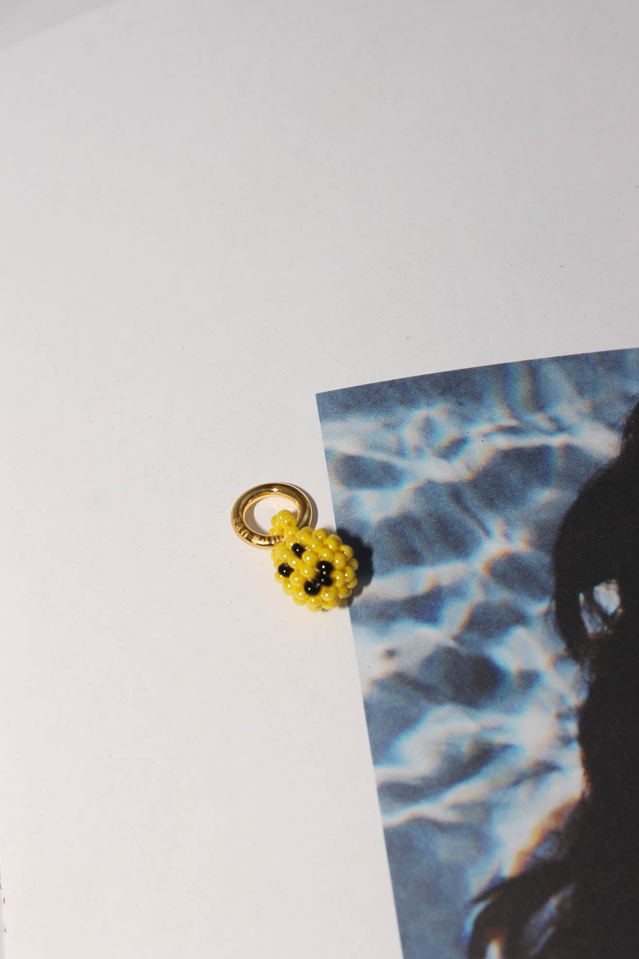 PURA UTZ, Mini Beaded Charm Pendant