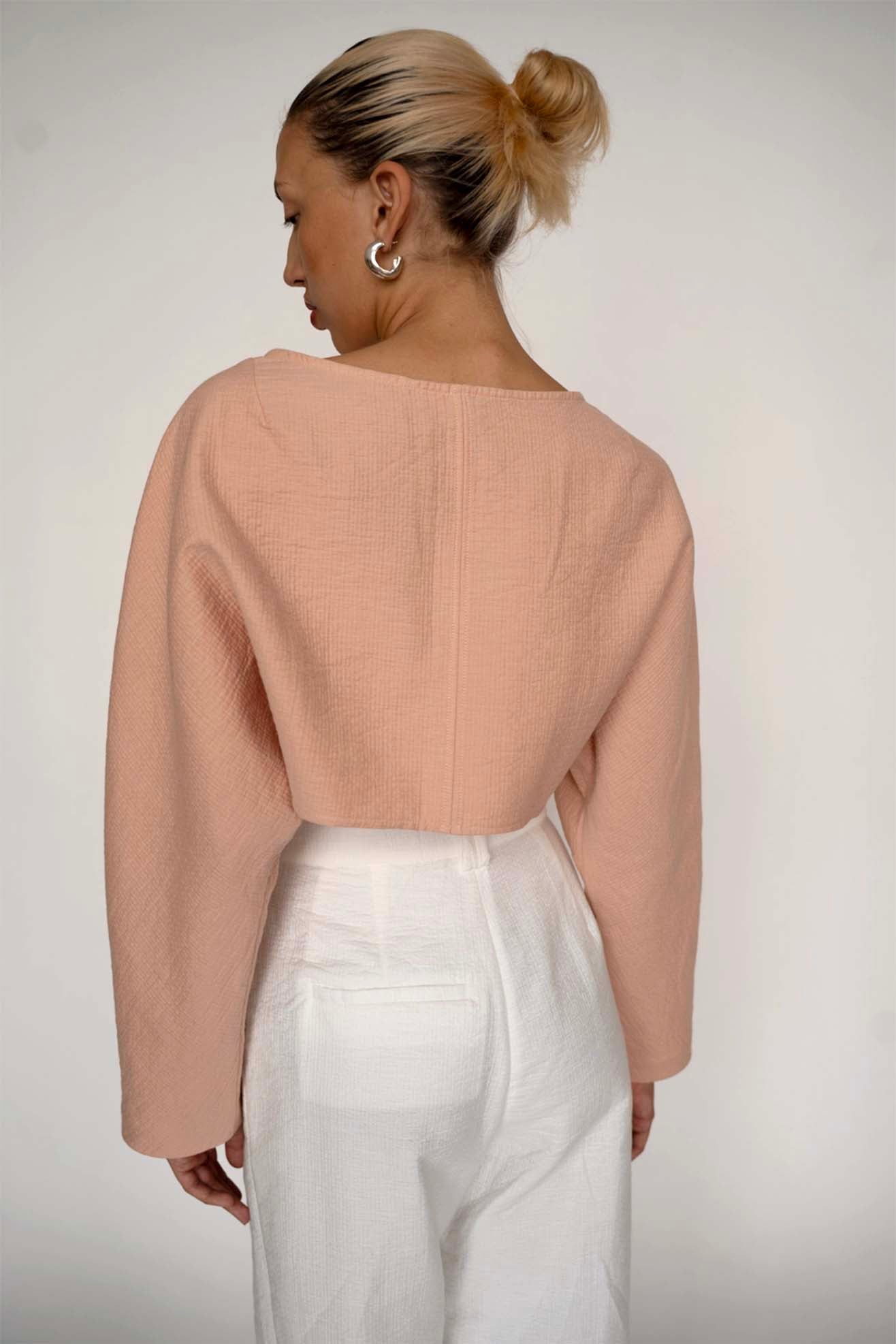 RACHEL COMEY, Labriola Top, Blush