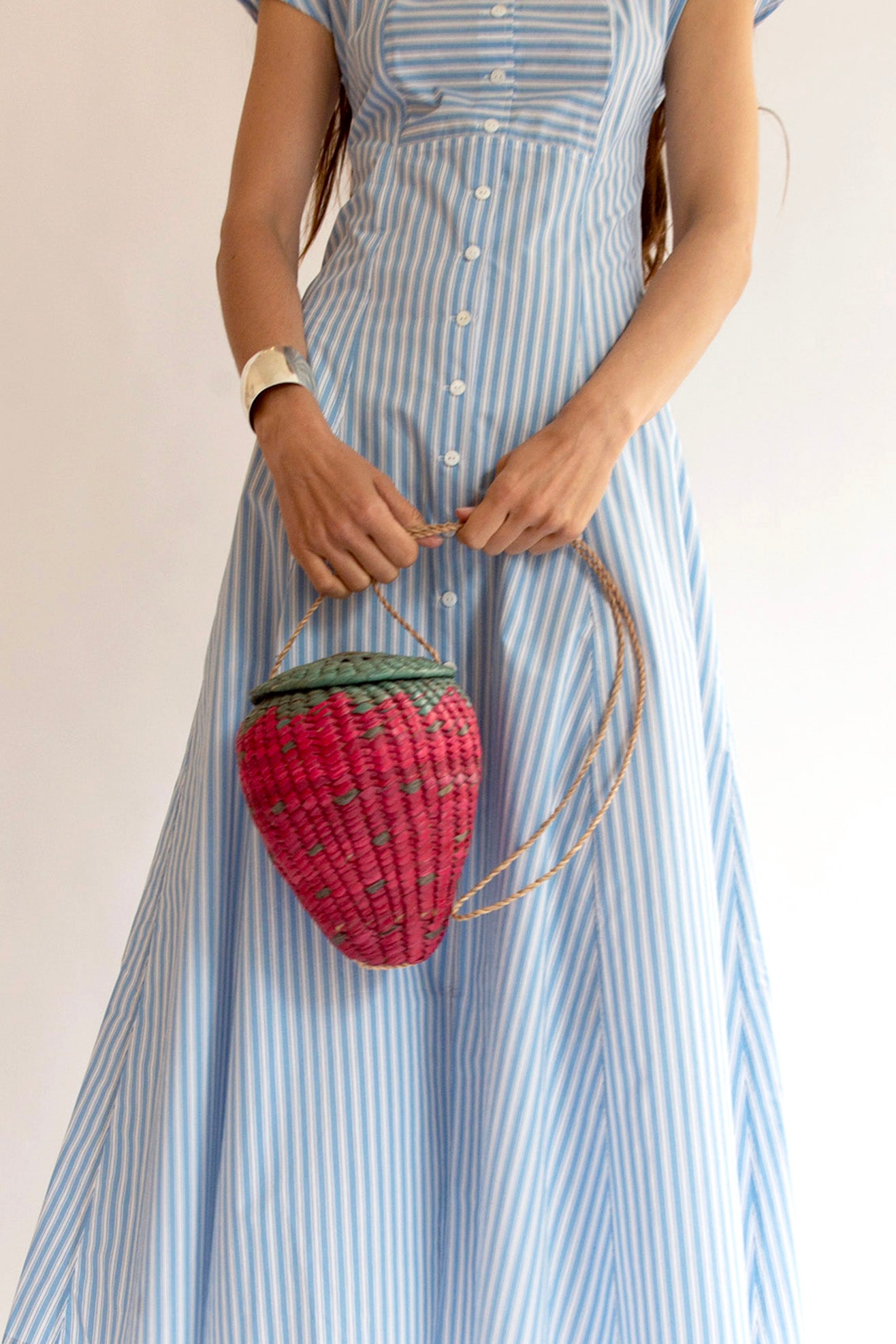 MR. LARKIN, Mercado Strawberry Bag, Red/Green