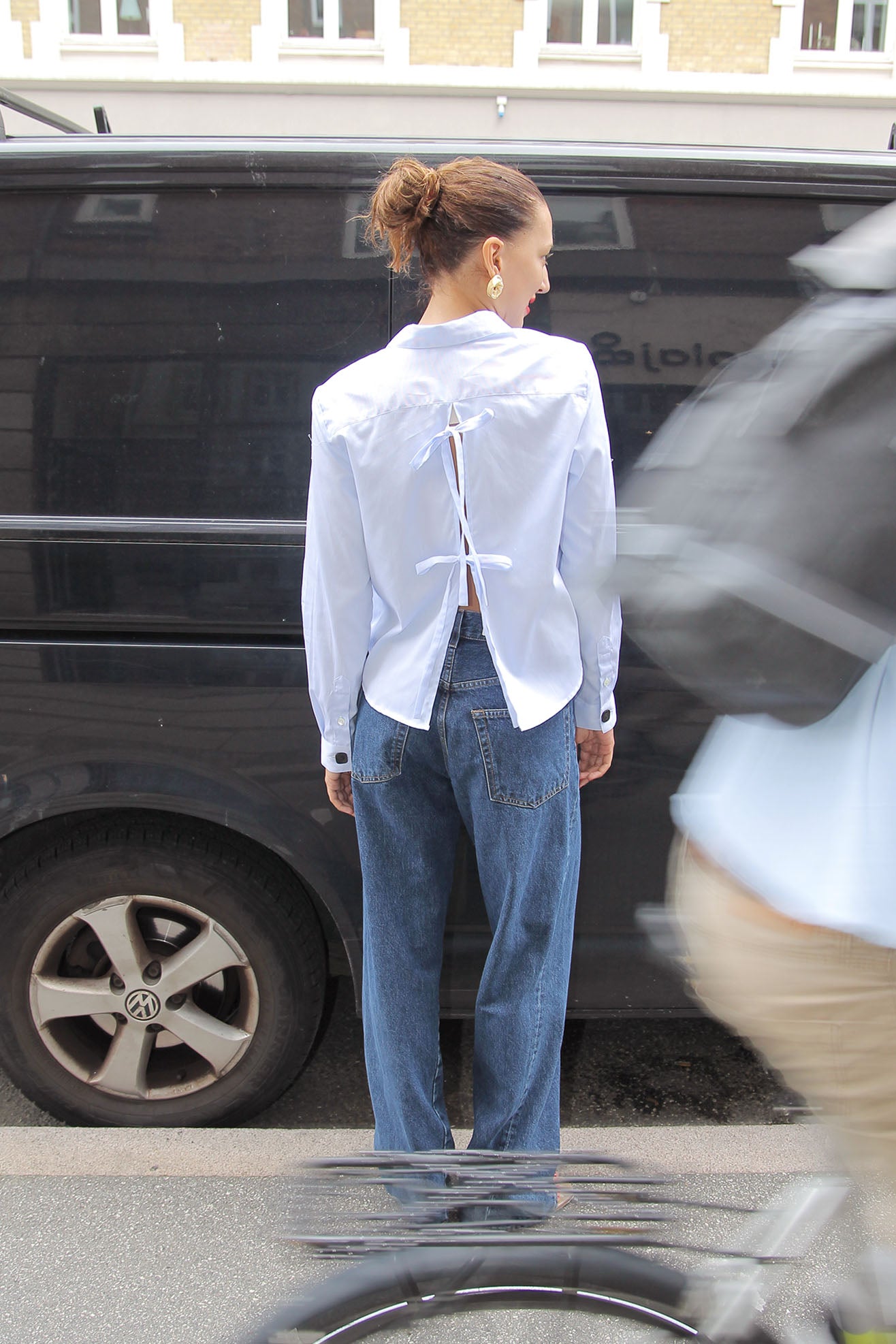 THE GARMENT, Palmela Shirt, Blue/White stripes