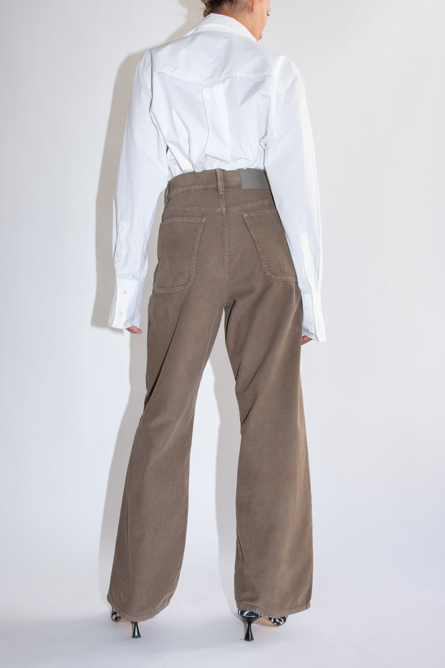 SUNFLOWER, Super Wide Pant, Taupe