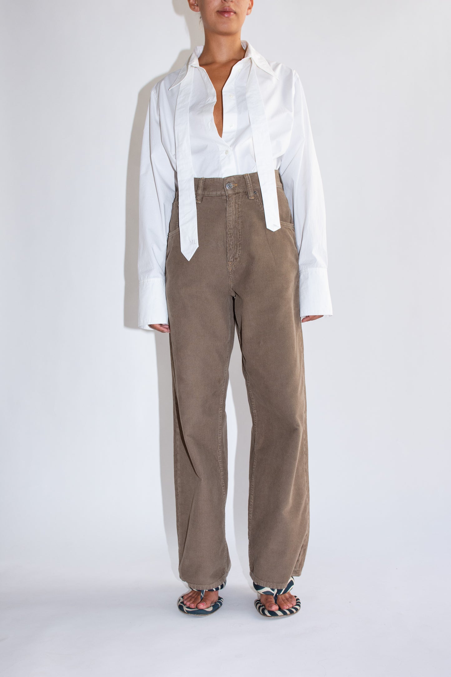 SUNFLOWER, Super Wide Pant, Taupe