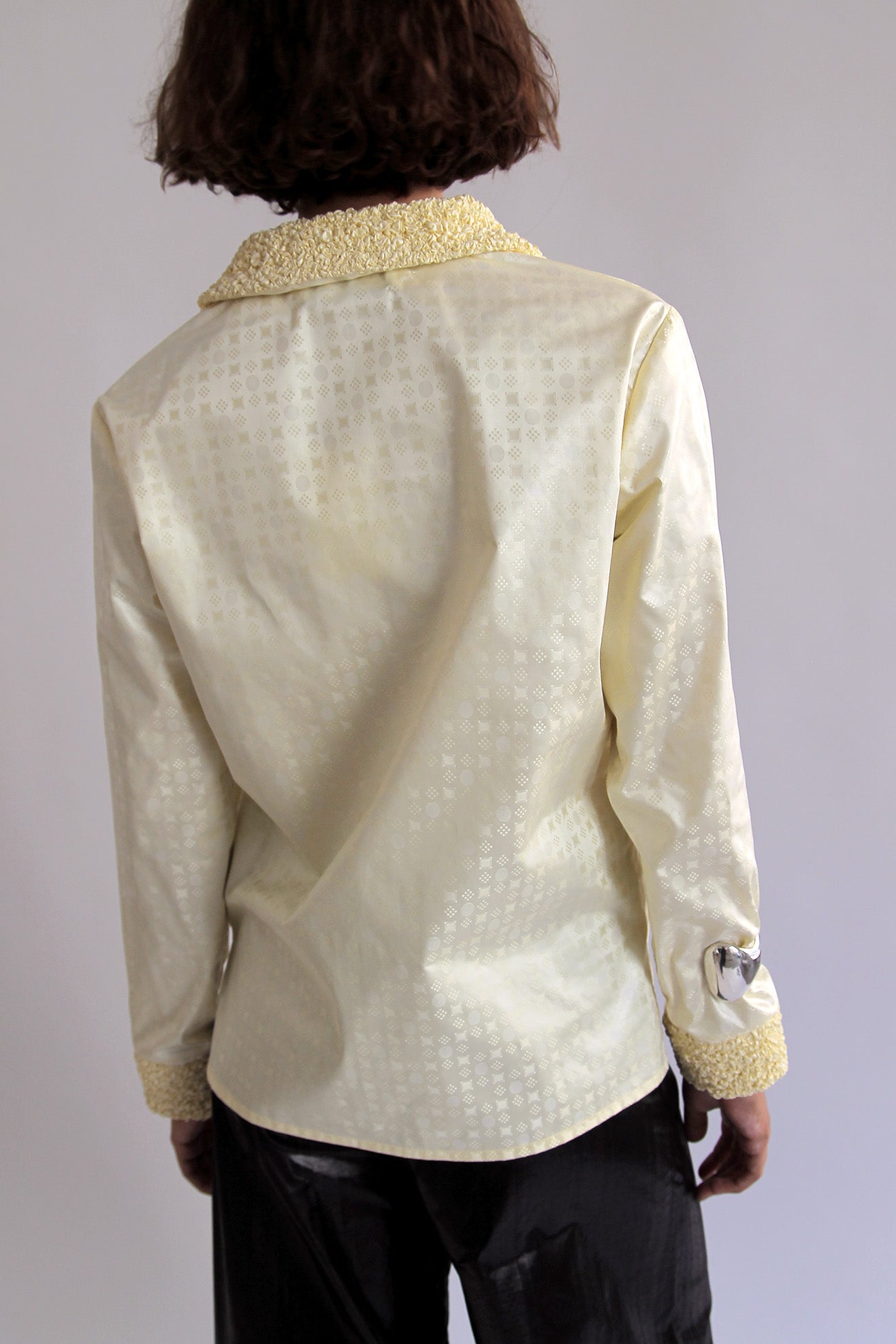 SUPER YAYA, Paolo Polo Plain Shirt, Soft Yellow