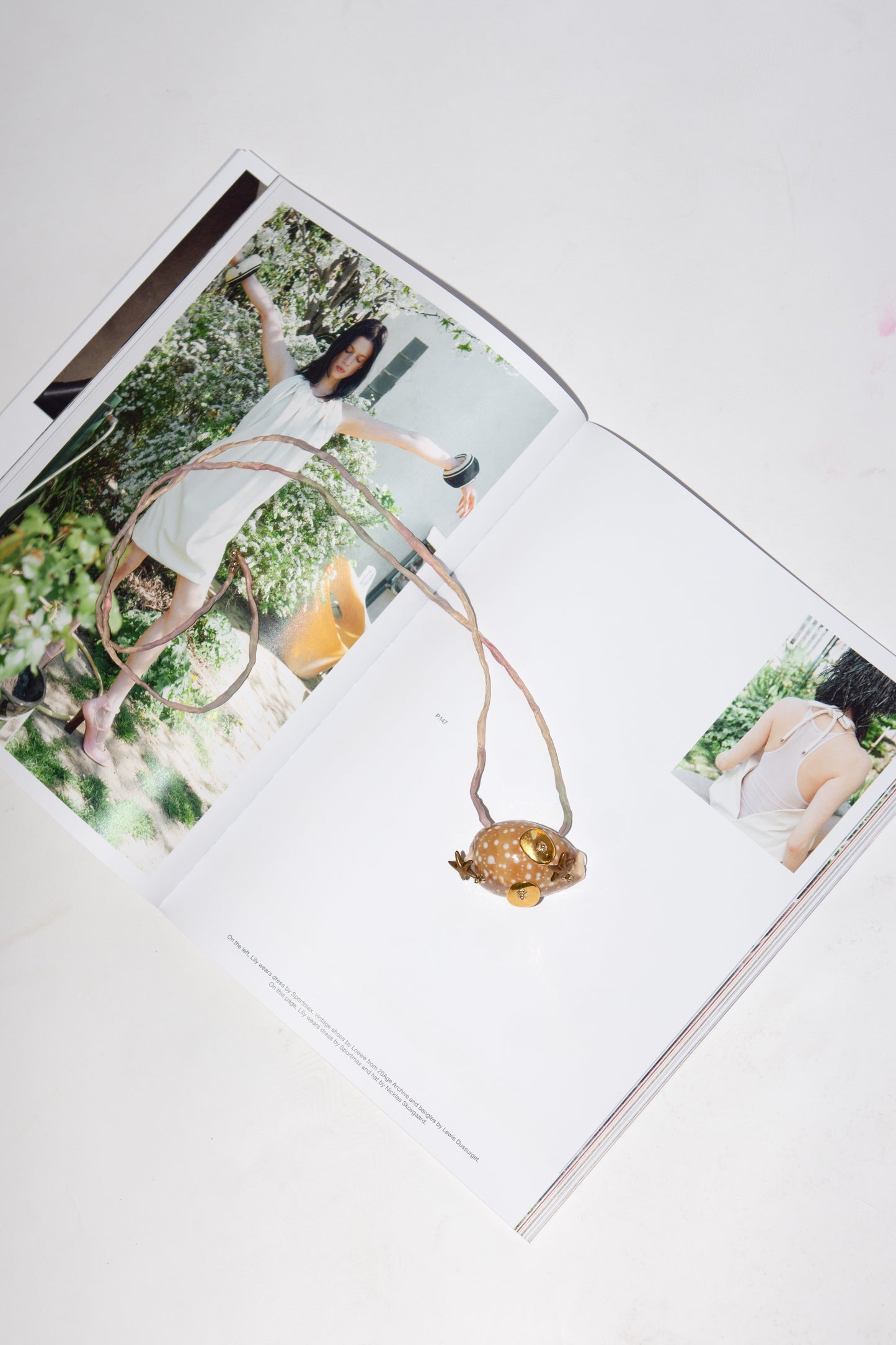 ISSHI, Porcellana Necklace, Natural