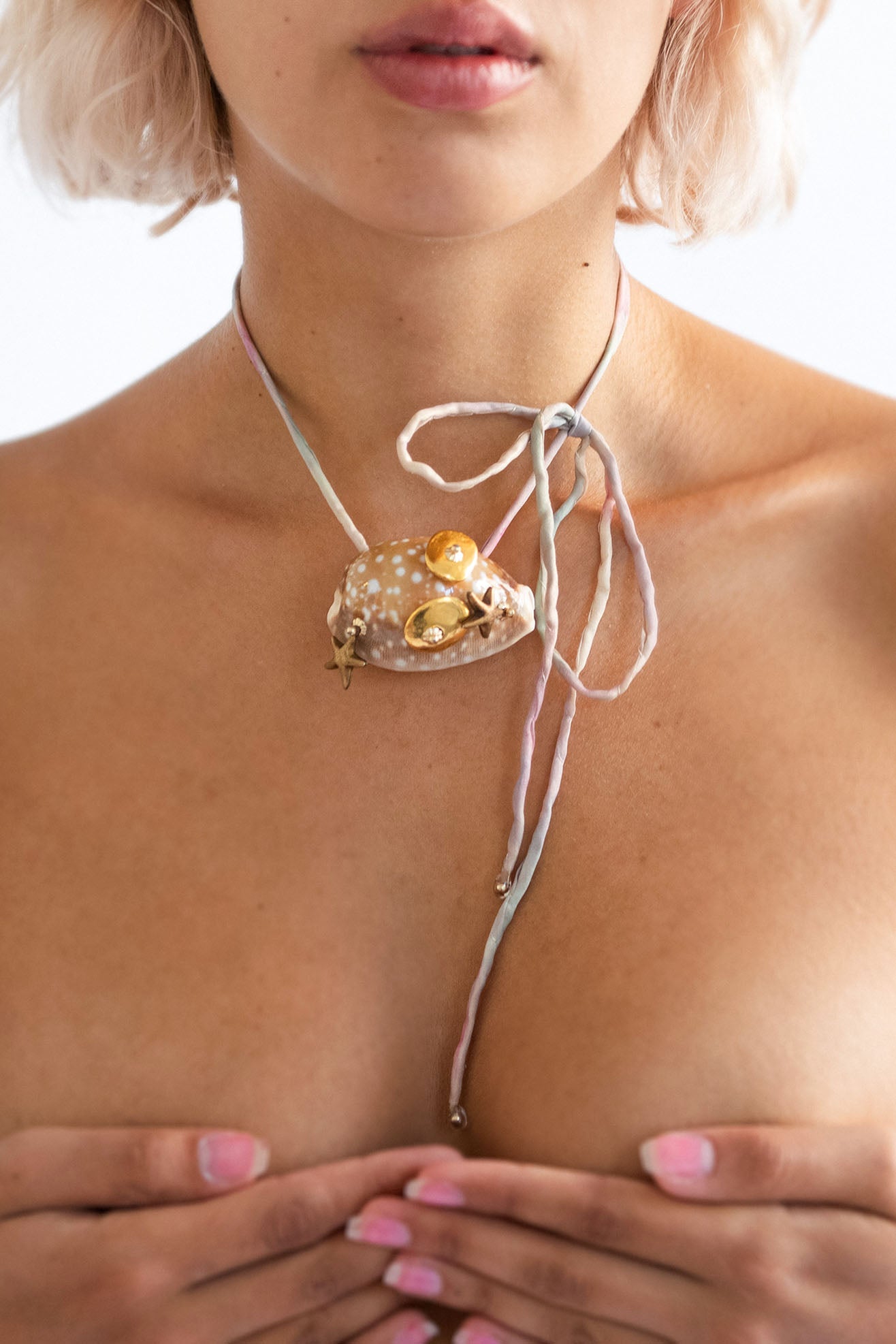 ISSHI, Porcellana Necklace, Natural