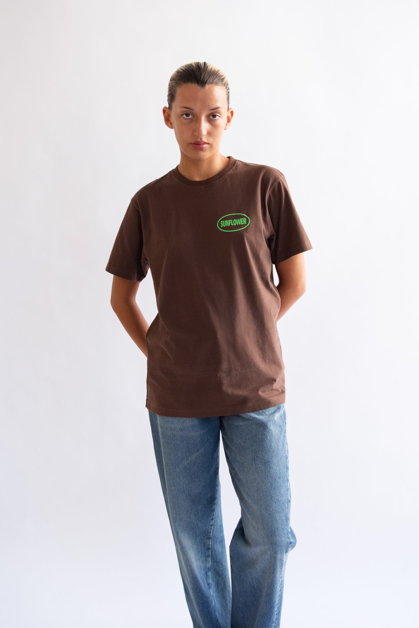 SUNFLOWER, Easy Hours Tee, Brown