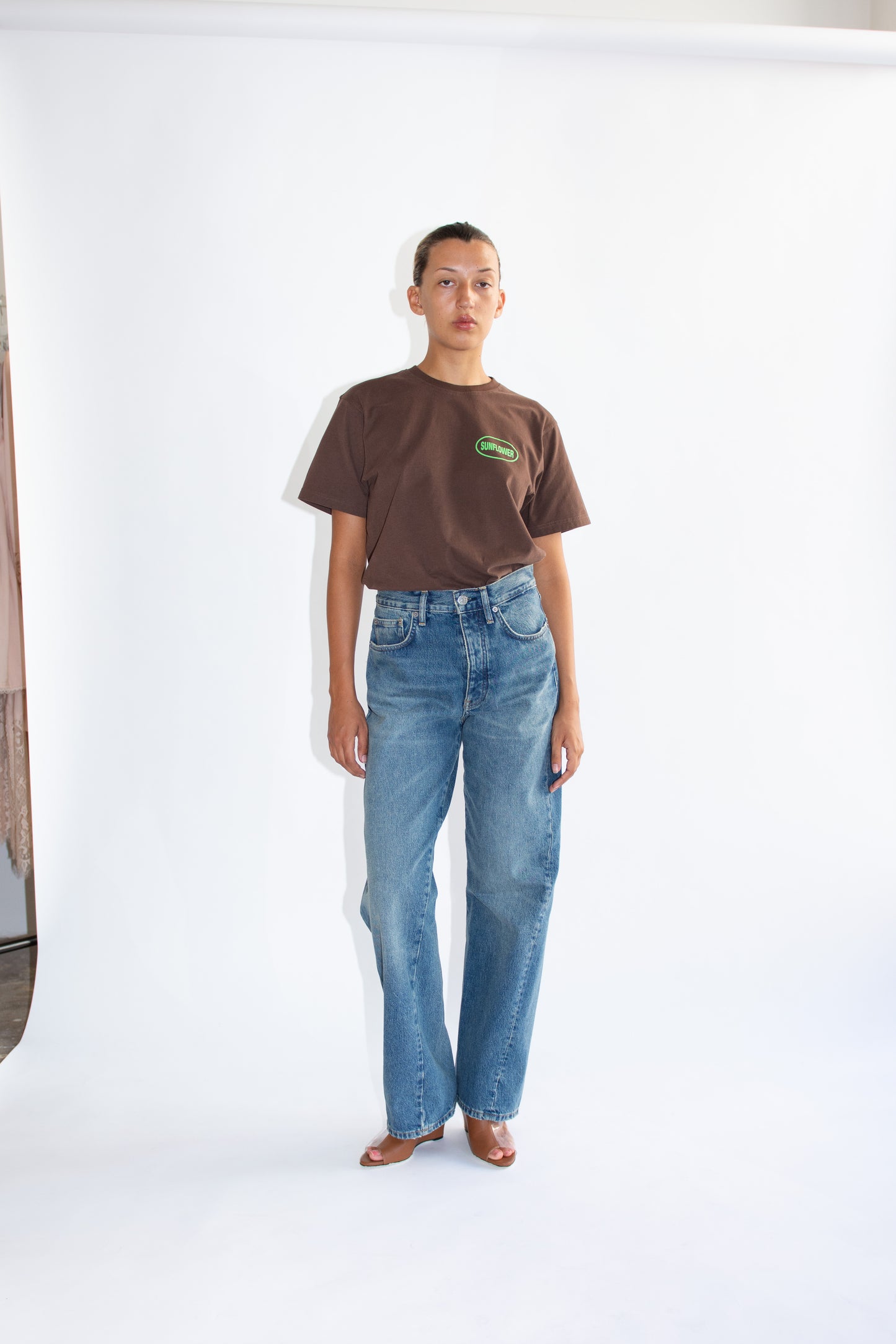 SUNFLOWER, Easy Hours Tee, Brown