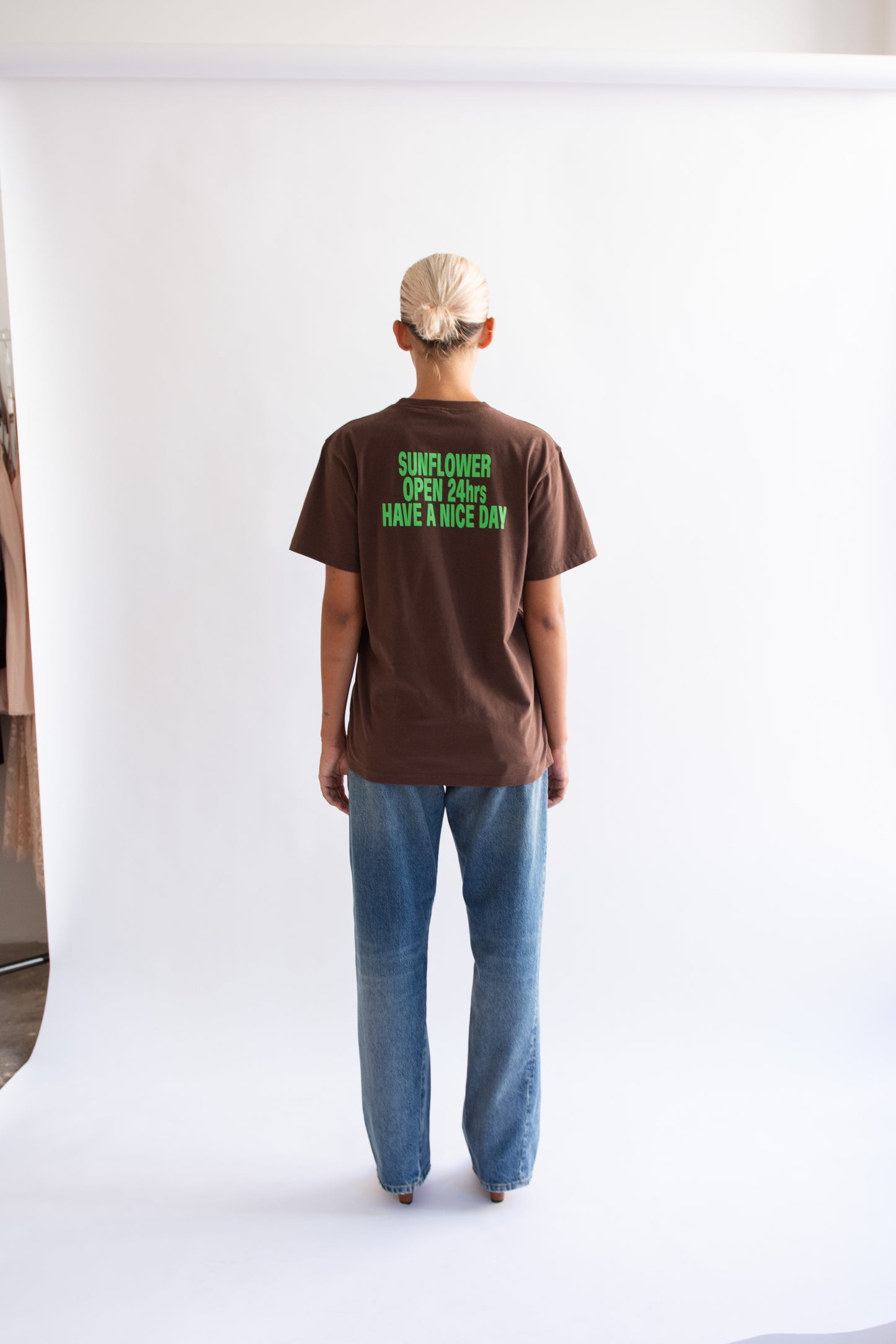 SUNFLOWER, Easy Hours Tee, Brown