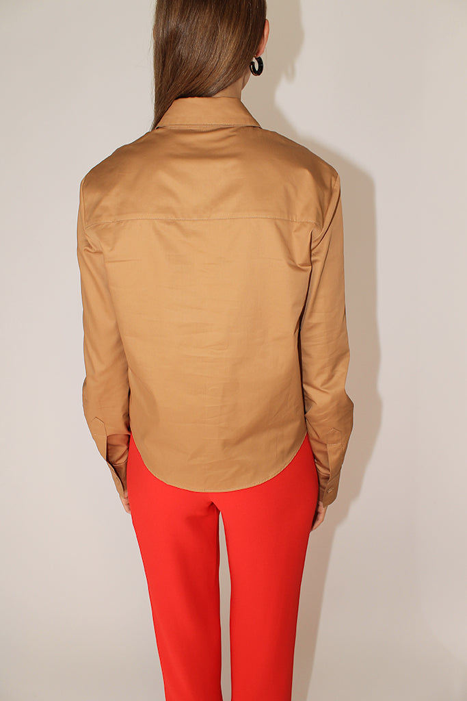 MR. LARKIN, Paris Shirt, Suntan