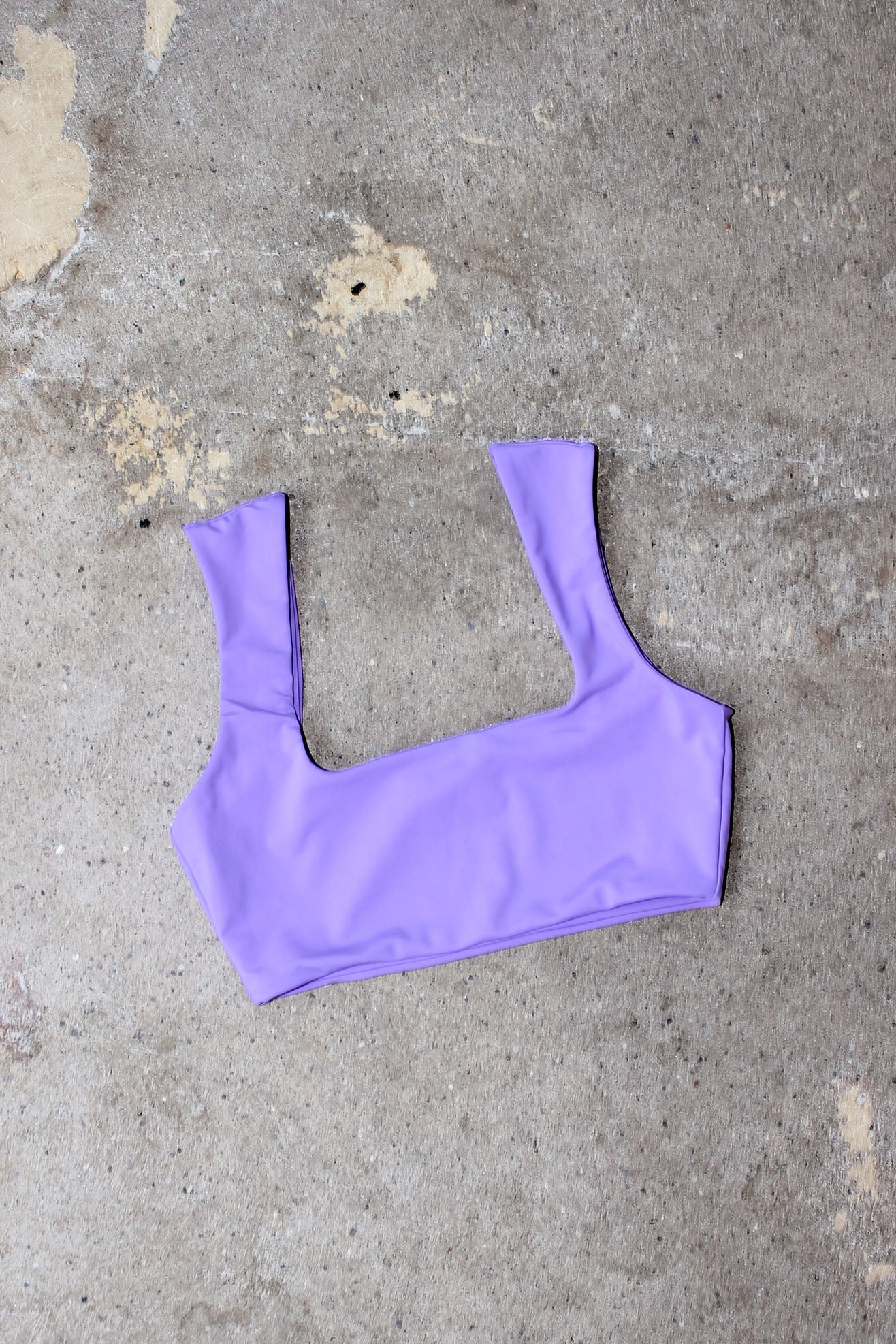MARA HOFFMAN, Raina Bikini Top, Lilac