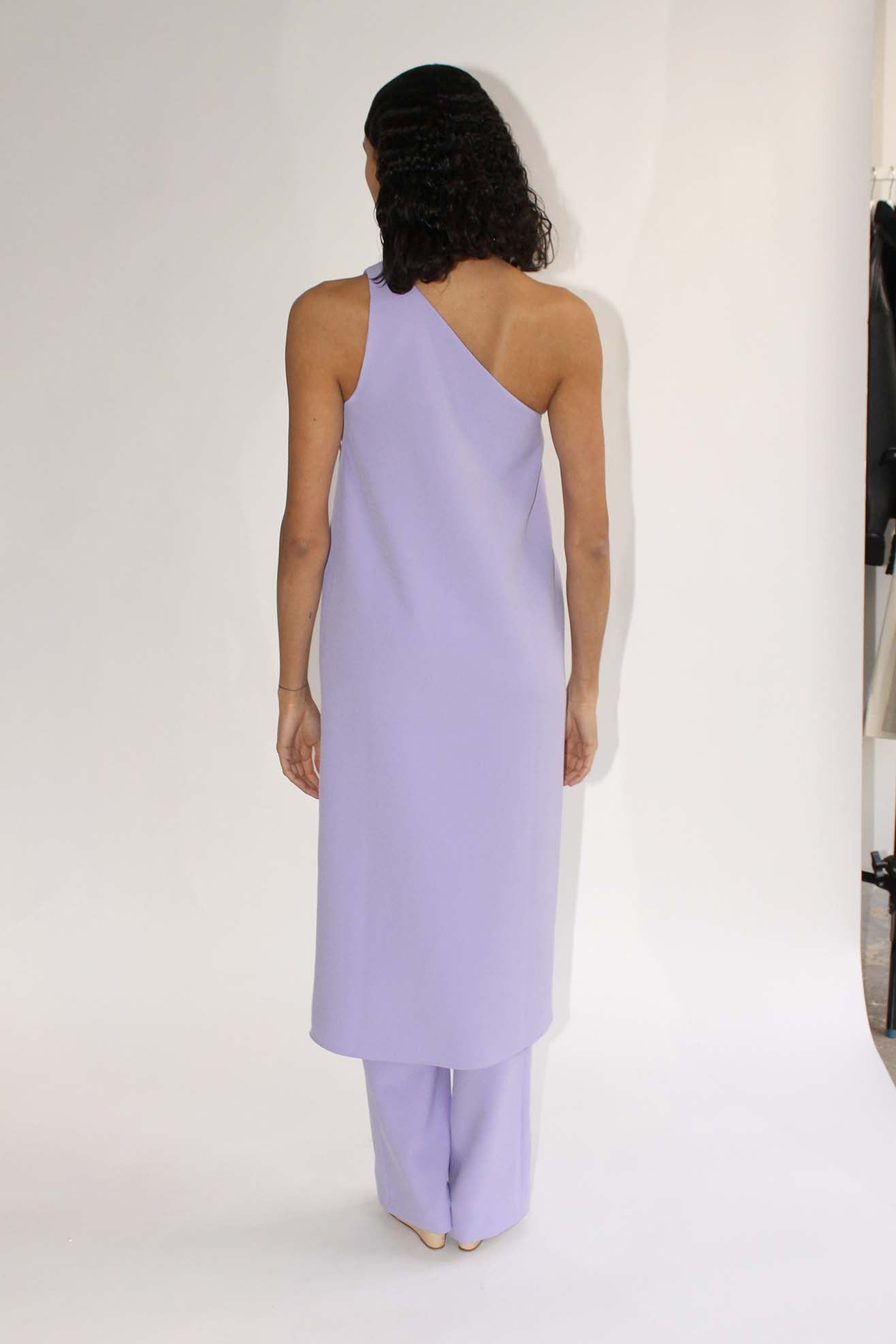 MR. LARKIN, Oda Dress, Purple