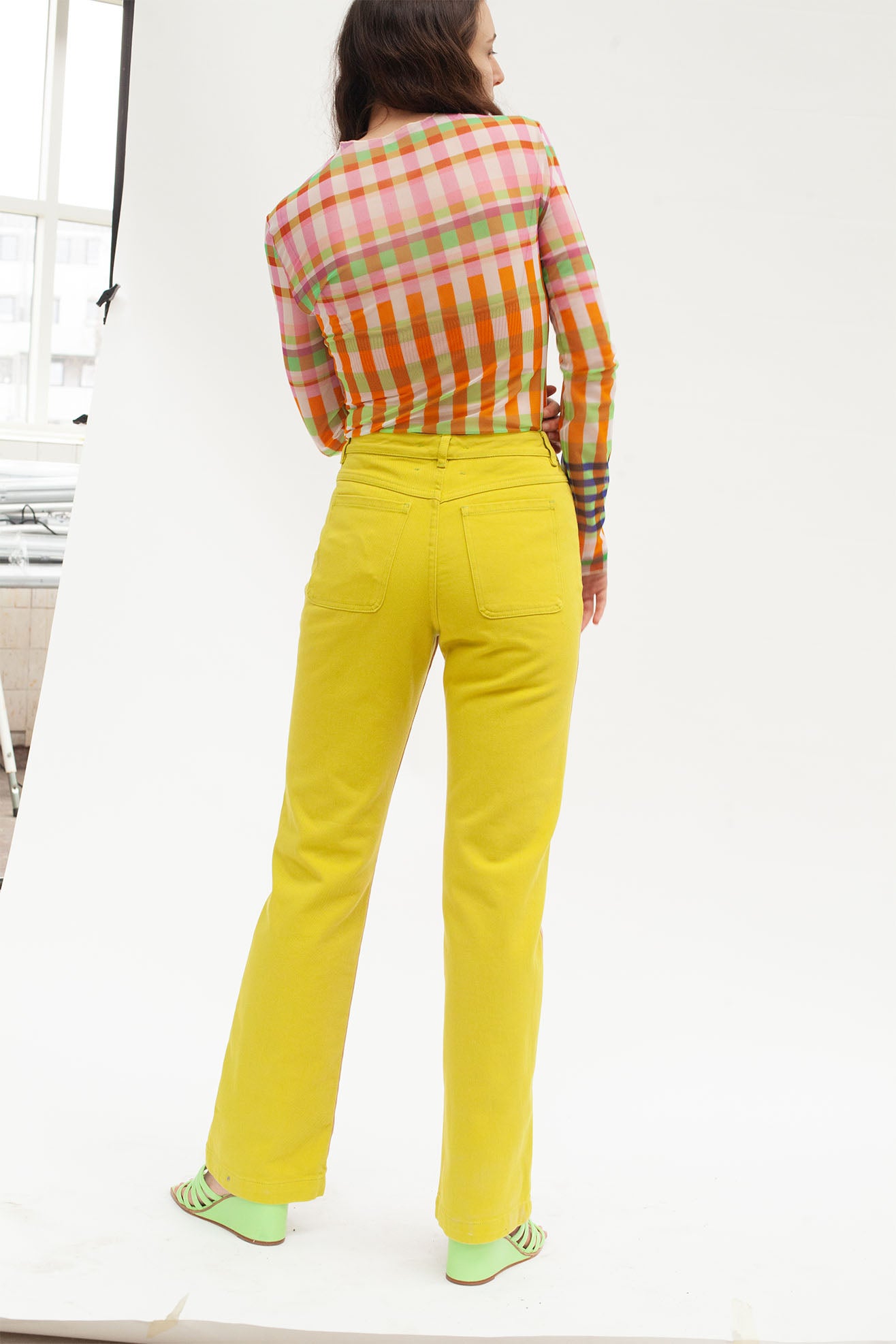PALOMA WOOL, Dax Pant, Kiwi Green