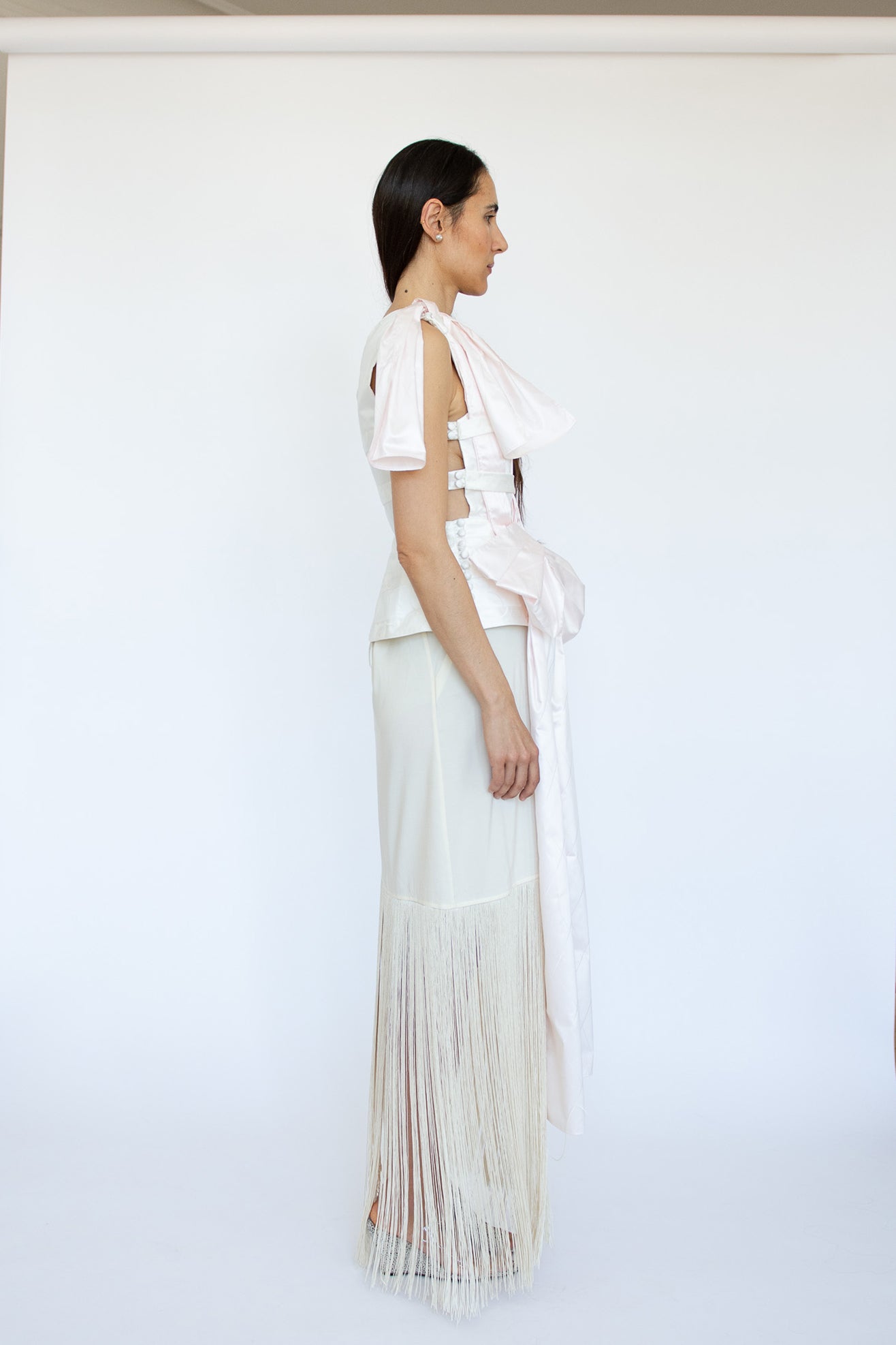 SUPER YAYA, Beatrice Top, Off White