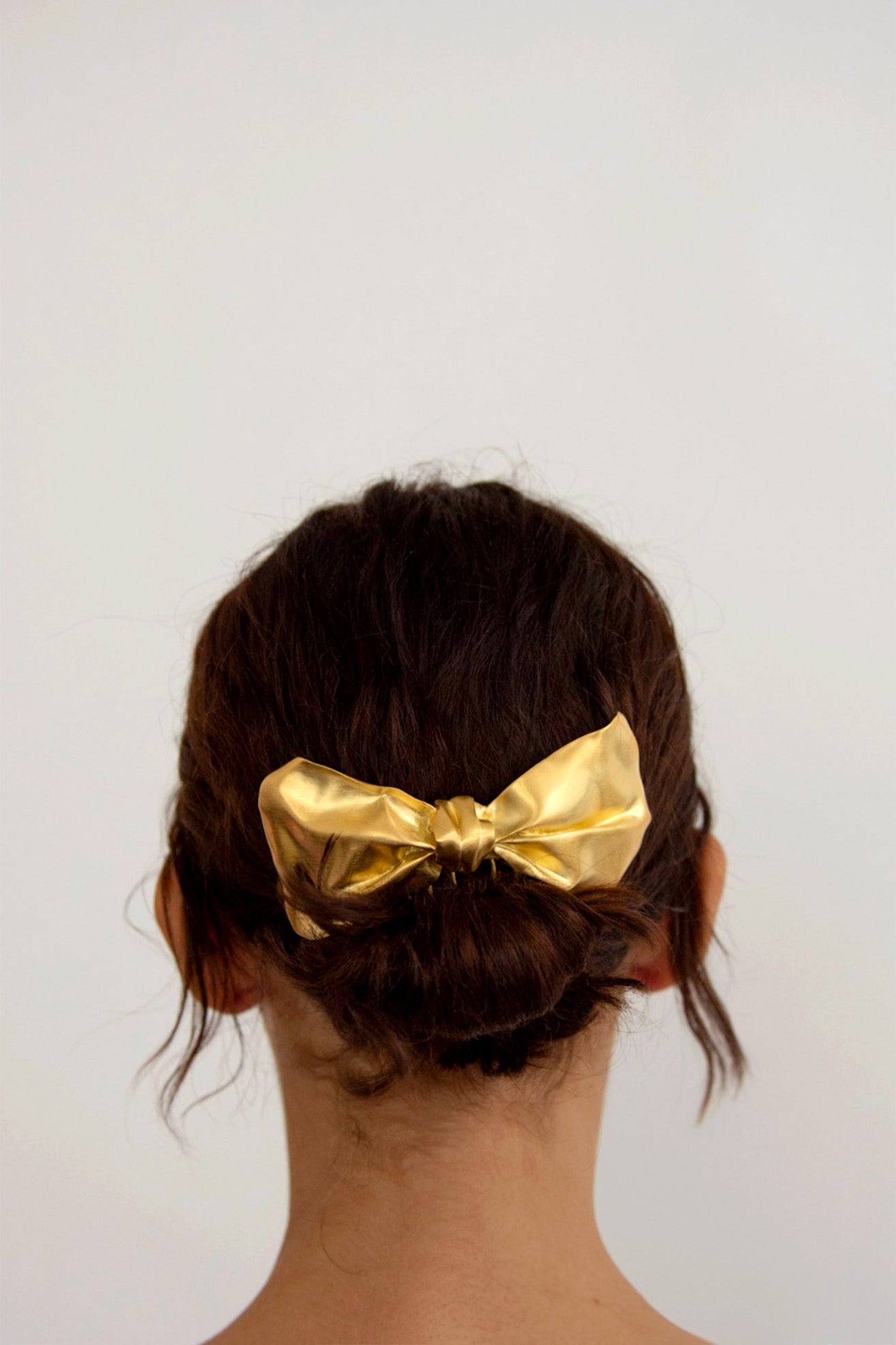COMPLETEDWORKS, Bow Barrette Hairclip, Gold Plated