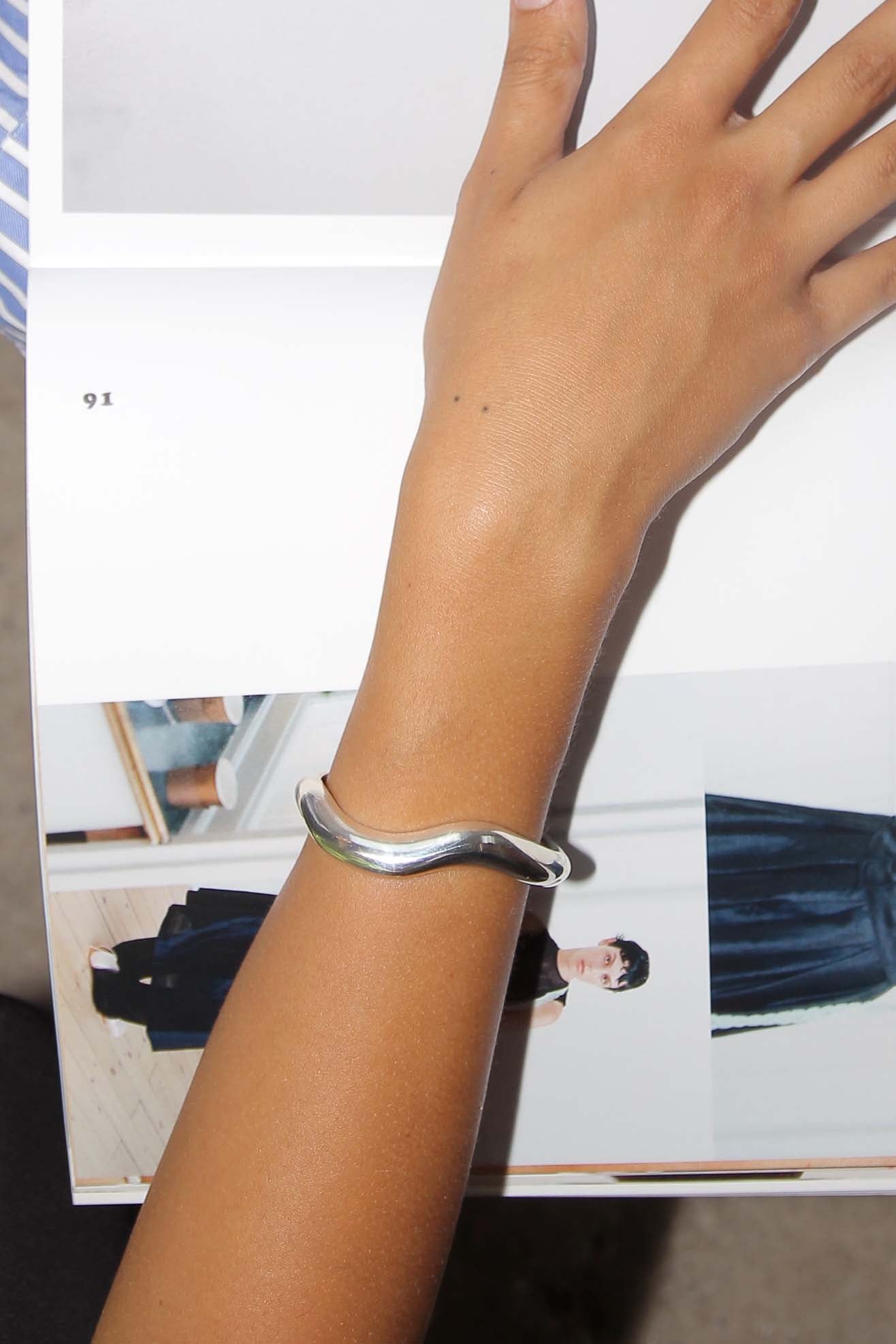 AGMES, Medium Astrid Cuff, Sterling Silver