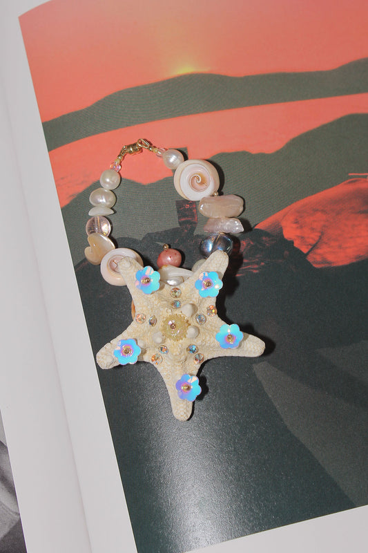 ISSHI, Andrina Bracelet, Blue/White