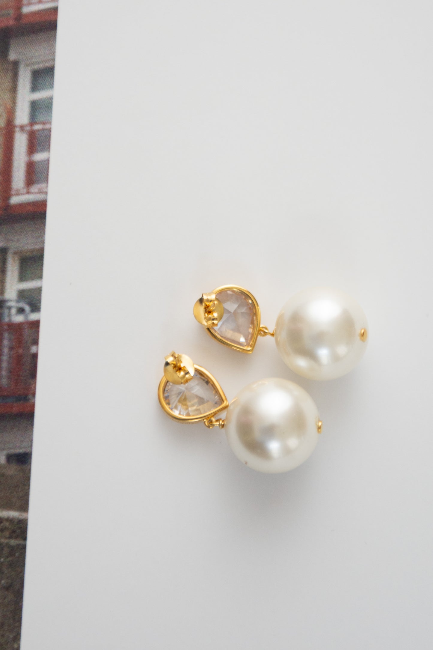 COMPLETEDWORKS, The Temporal Anomaly Earrings, Gold Plated