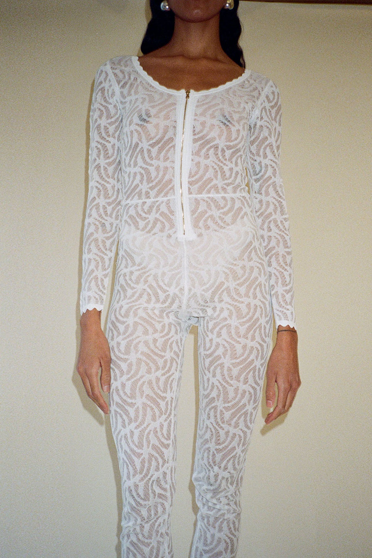 DIOTIMA, Knit Queen Suit, White