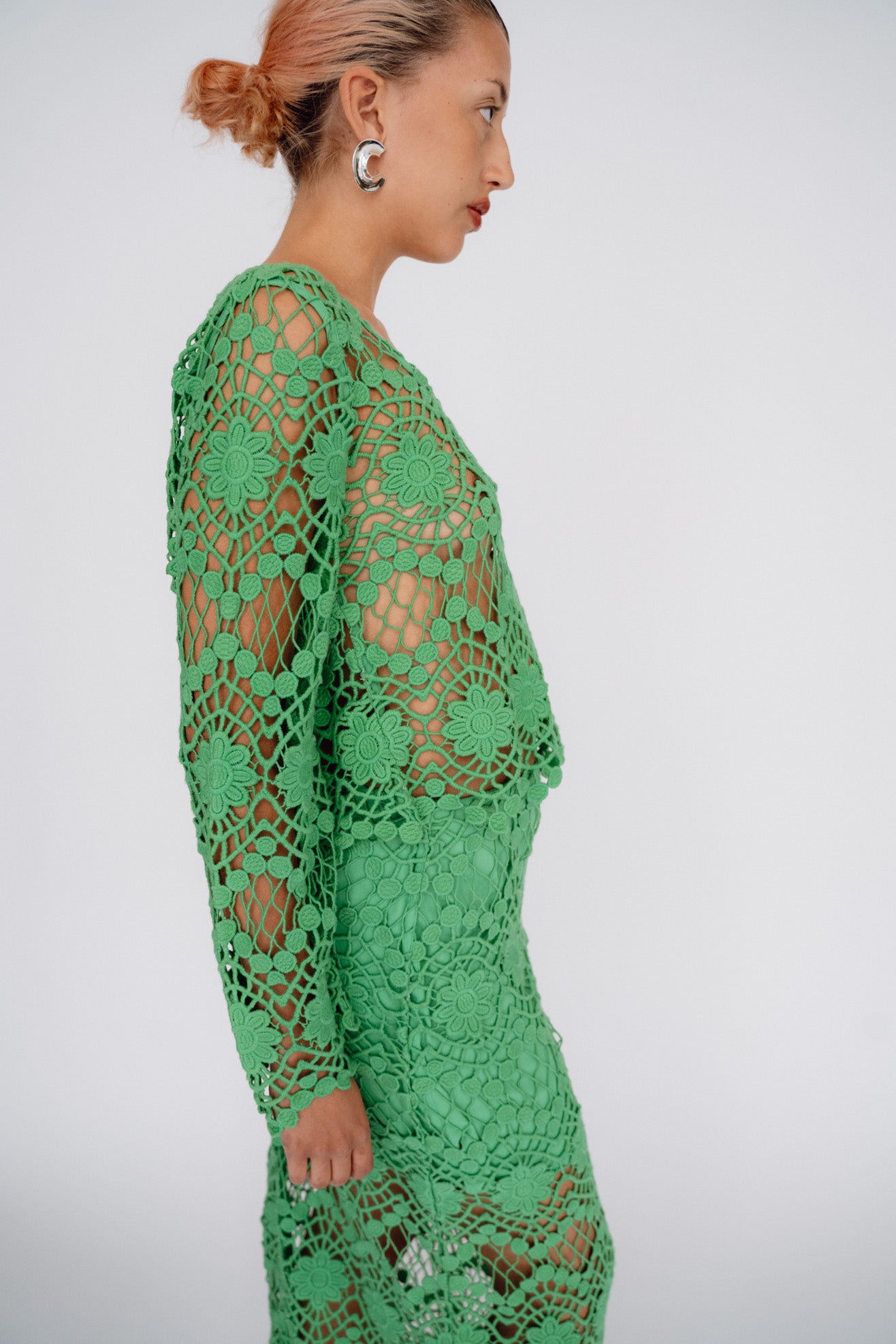 MR. LARKIN, Sienna Top, Green