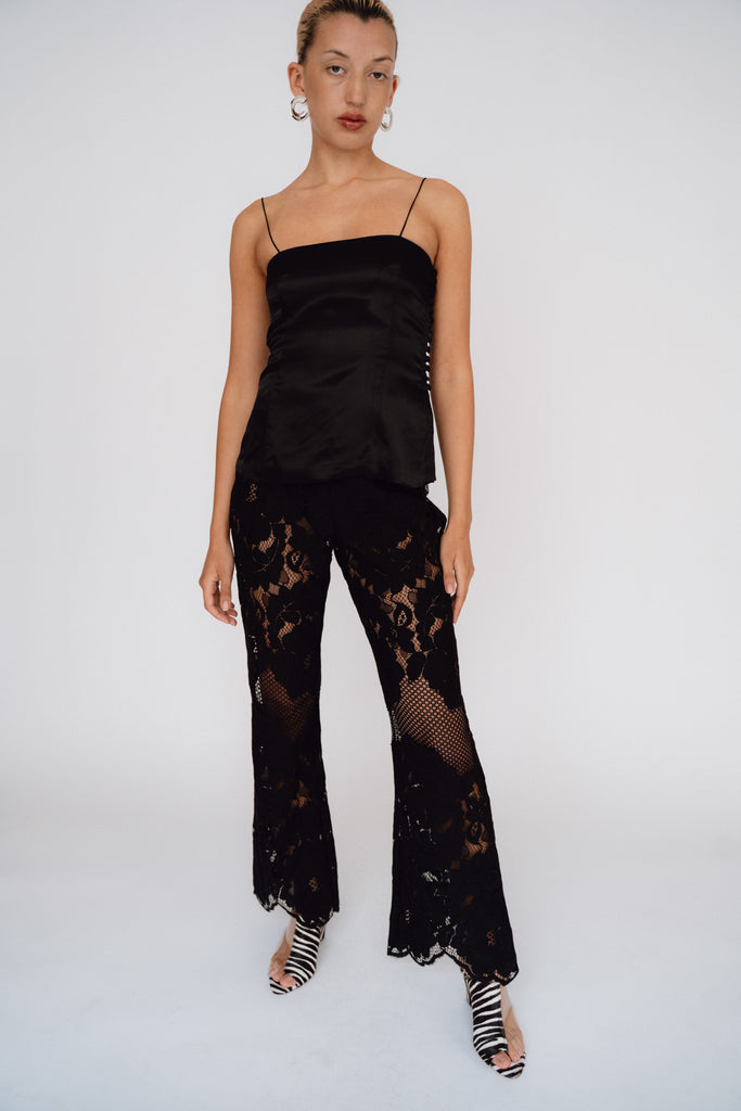 MR. LARKIN, Annie Pant, Black Signature Lace