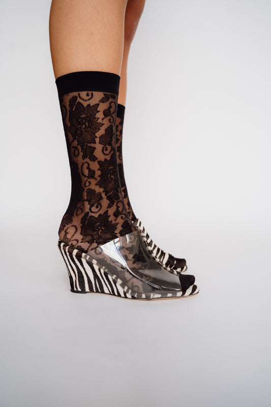 SWEDISH STOCKINGS, Lily Lace Socks