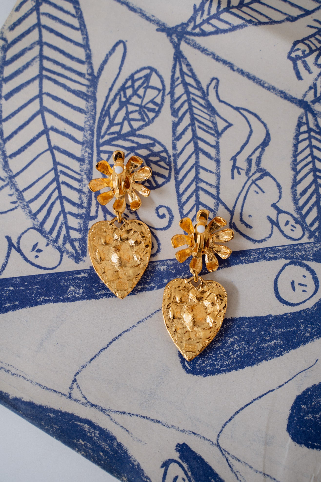 MONDO MONDO, Tropicana Earrings, Gold