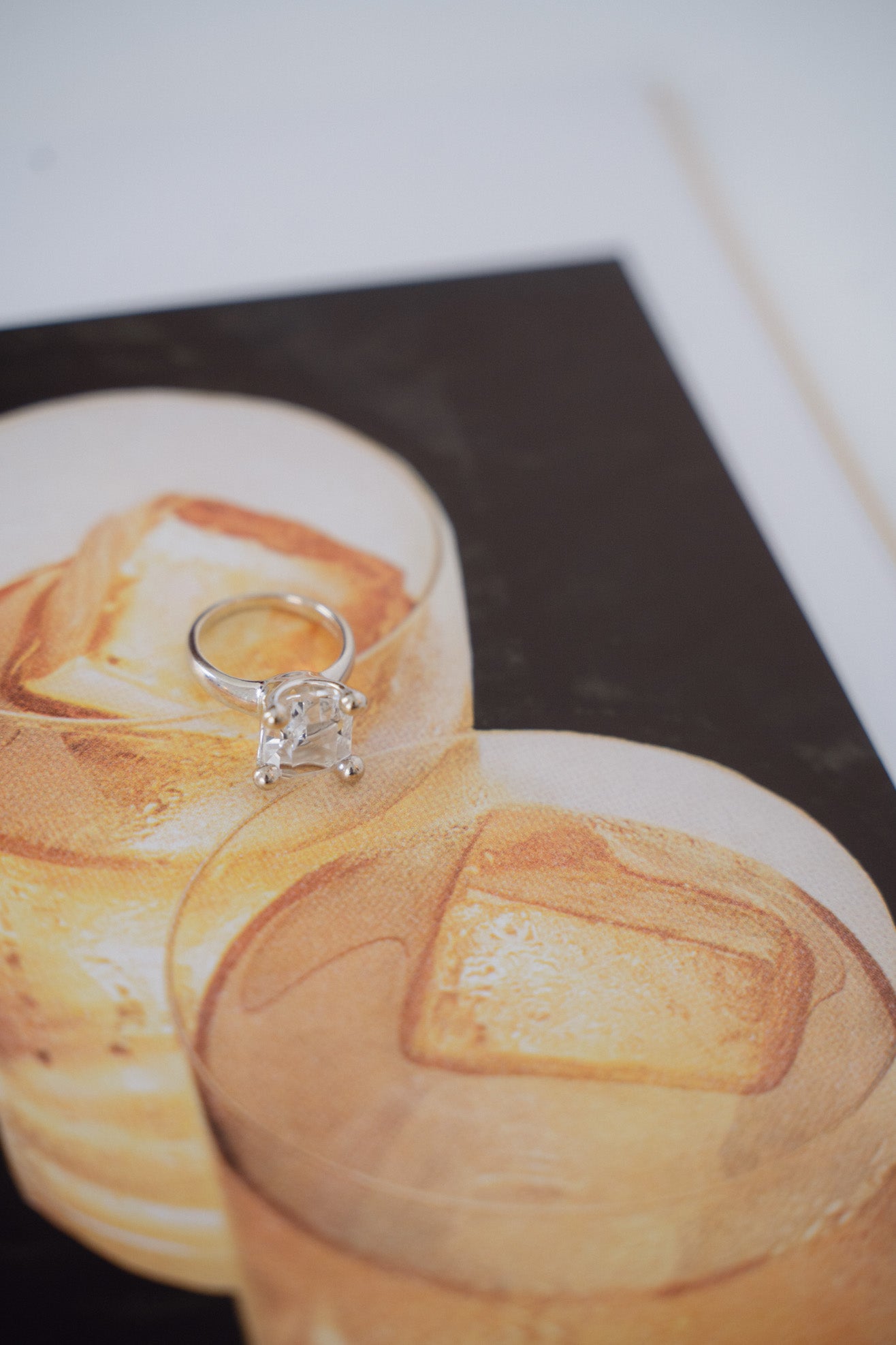 MONDO MONDO, Atomic Square Ring, Silver