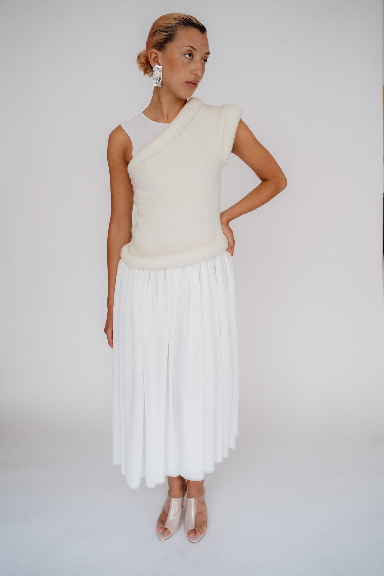 NICKLAS SKOVGAARD, Lindsay Dress, White/Cream