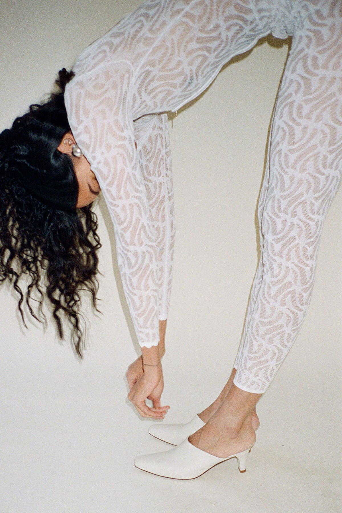 DIOTIMA, Knit Queen Suit, White