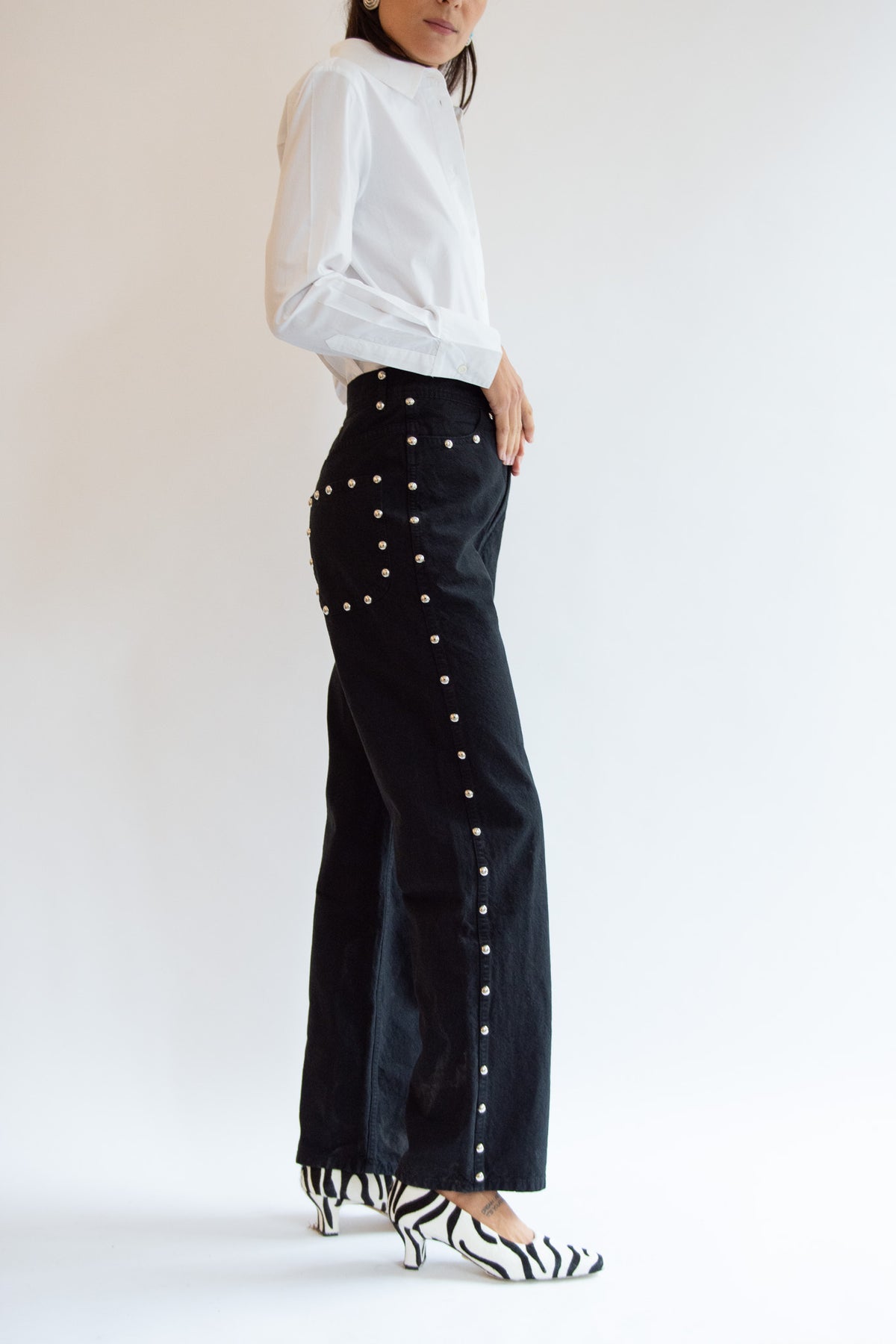 JESSE KAMM, The 225s, Black with Studs