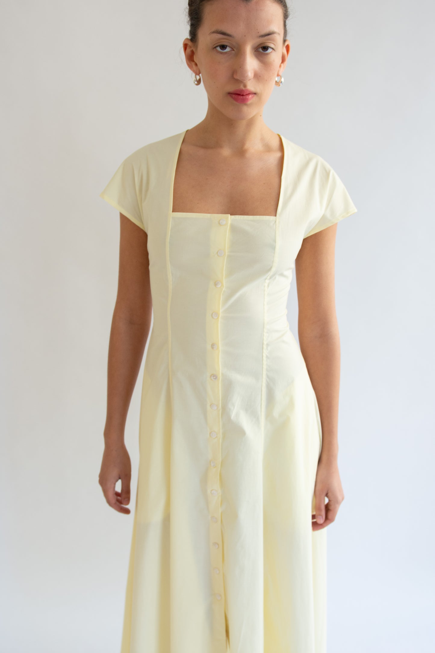 MR. LARKIN, Madison Dress, Pear Sorbet
