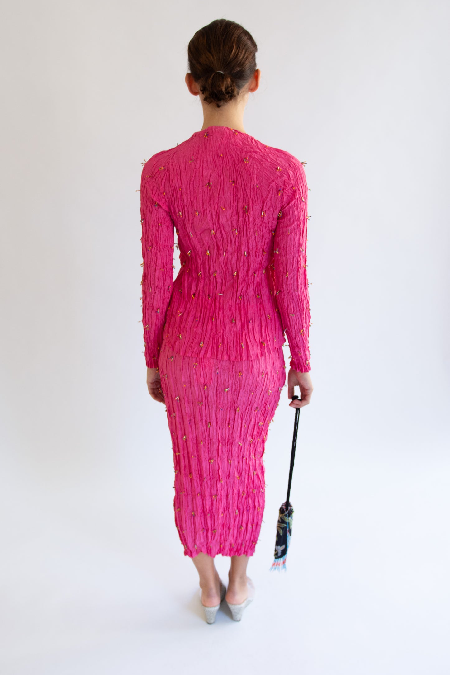 Flor Studio, Tubi Top, Fuchsia
