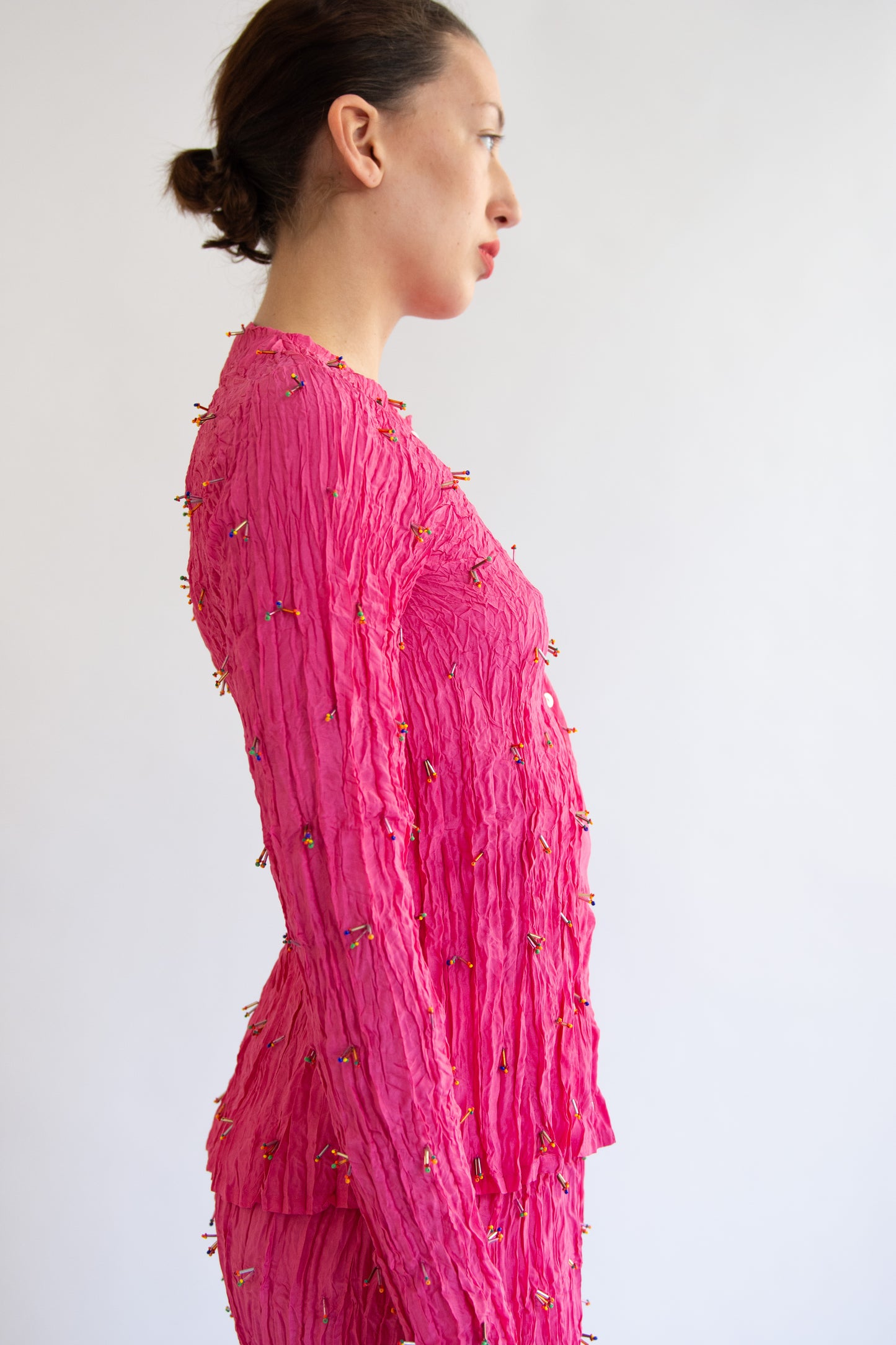 Flor Studio, Tubi Top, Fuchsia