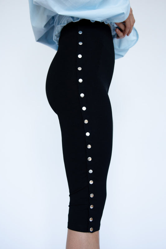 NICKLAS SKOVGAARD, Sascha Capri Leggings, Black