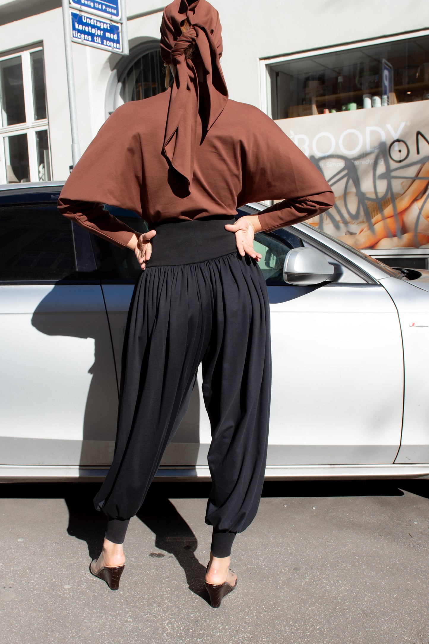 LAMIA LAGHA, Vollmond Pants, Black
