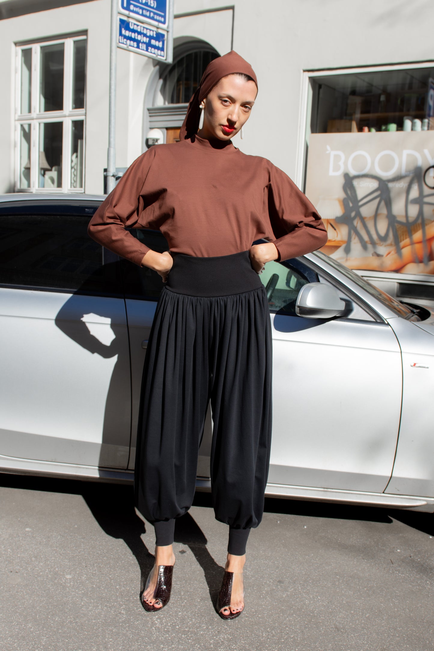 LAMIA LAGHA, Vollmond Pants, Black