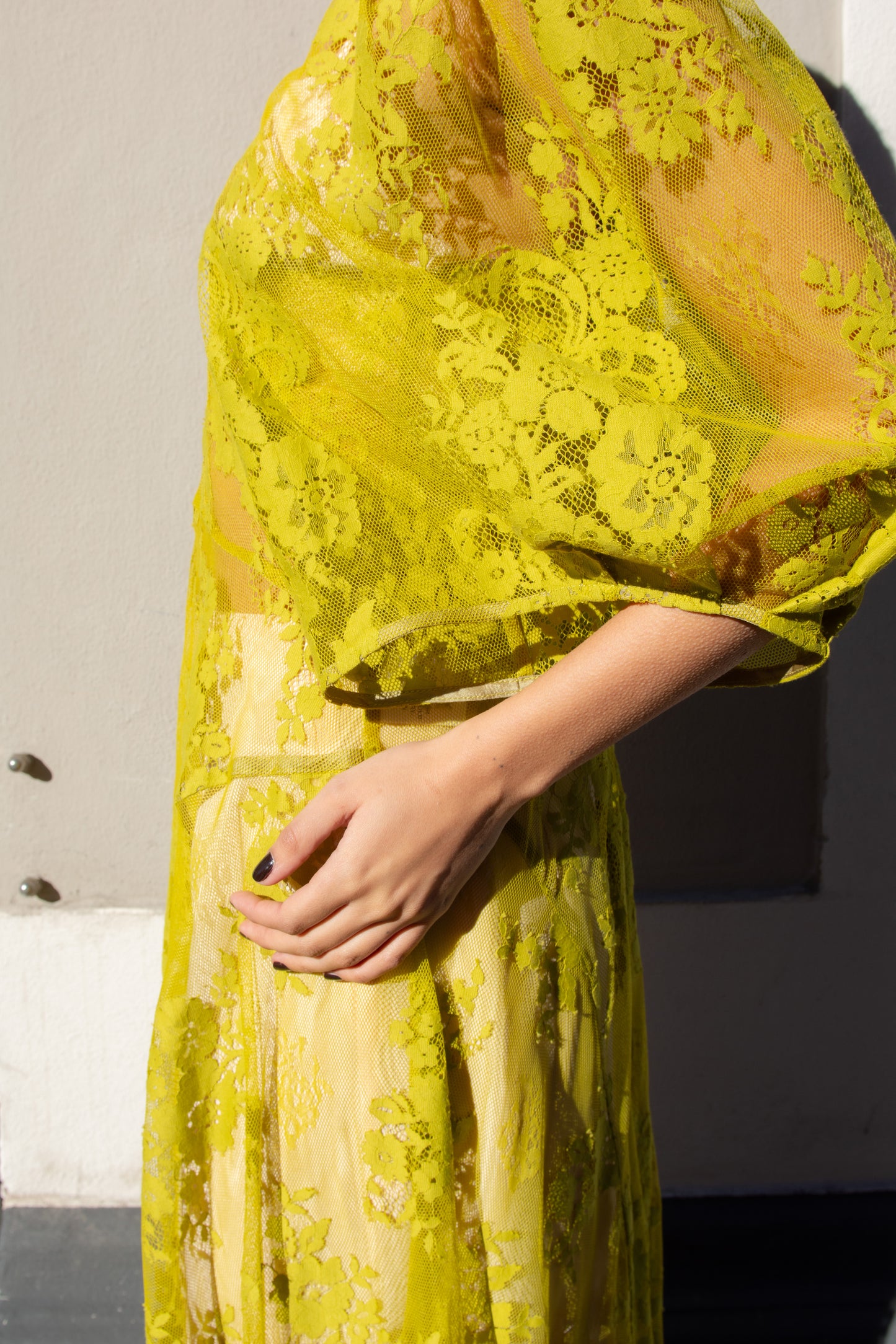 MR. LARKIN, Lexi Lace Dress, Celery
