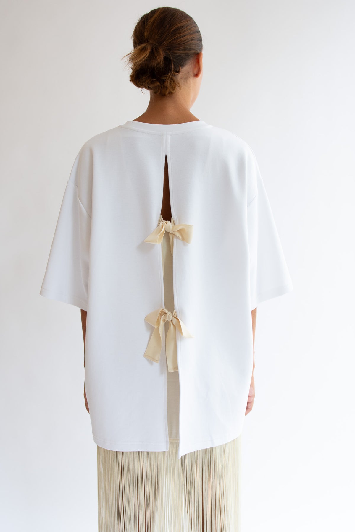 THE GARMENT, TG Bow Tee, White