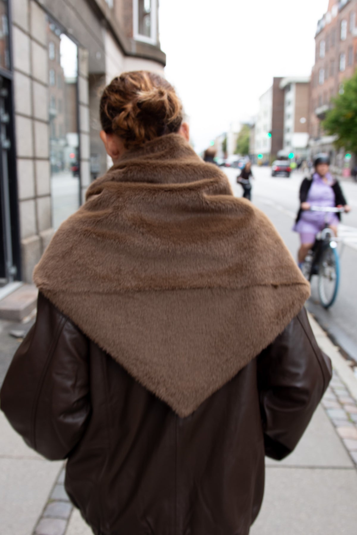 THE GARMENT, Bianchi Scarf, Brown