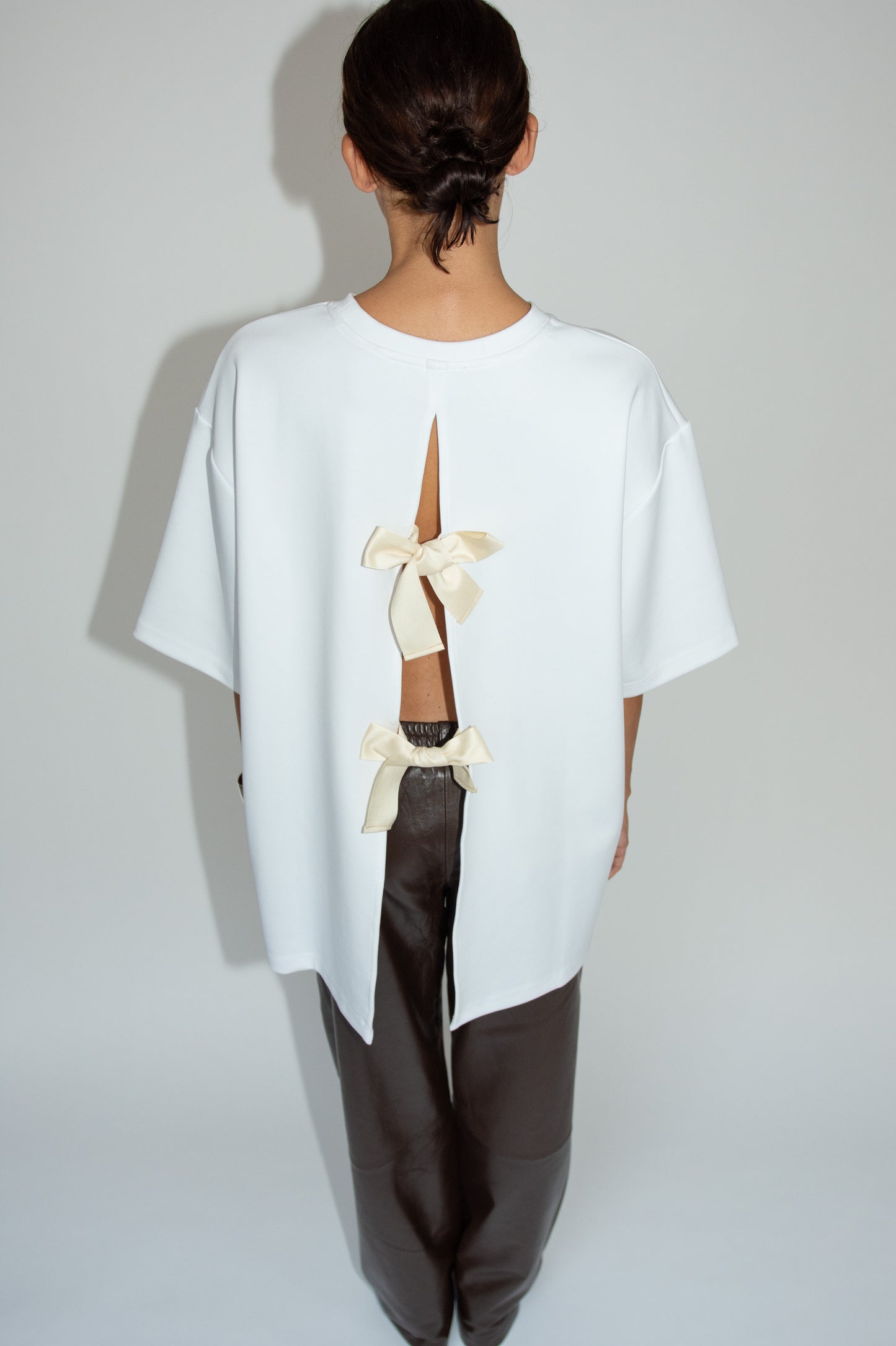 THE GARMENT, TG Bow Tee, White